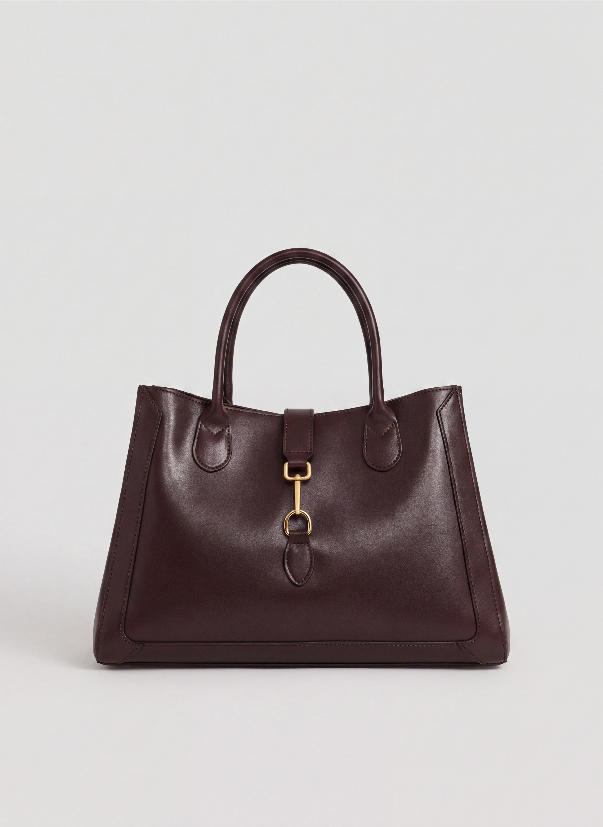 Borsa Chloe in pelle spazzolata Testa di moro - Voemièn