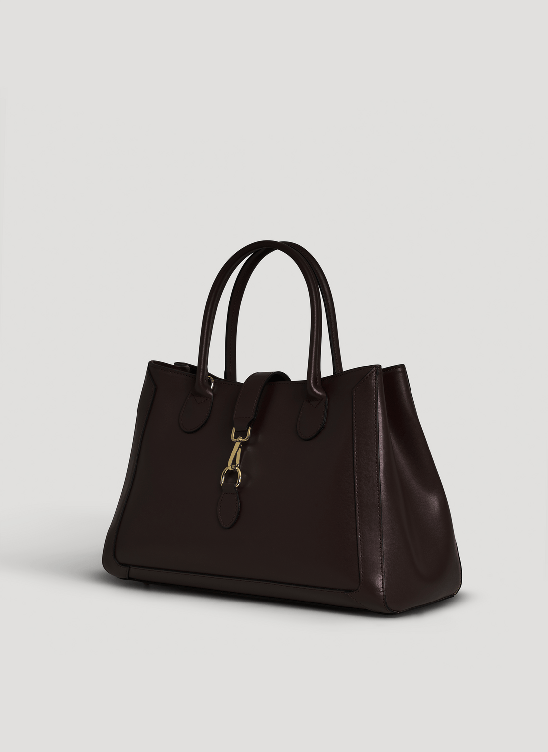 Borsa Chloe in pelle spazzolata Testa di moro - Voemièn