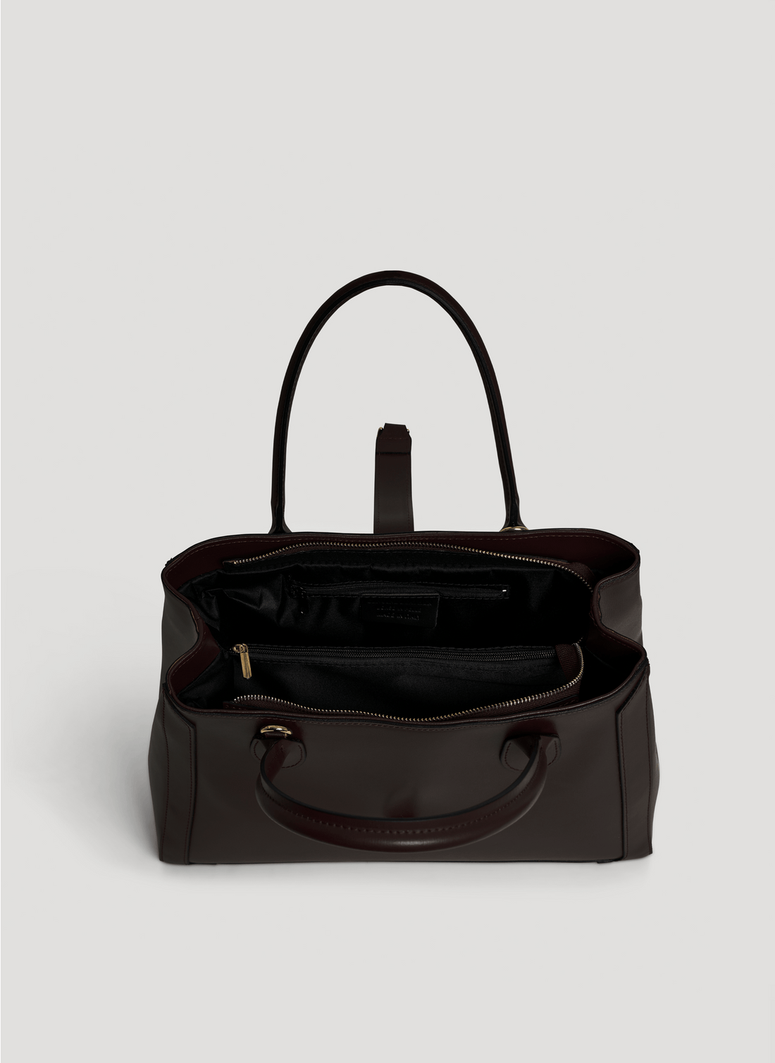 Borsa Chloe in pelle spazzolata Testa di moro - Voemièn