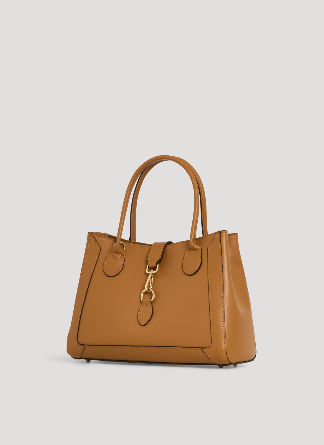 Borsa Chloe micro in pelle spazzolata Cuoio - Voemièn