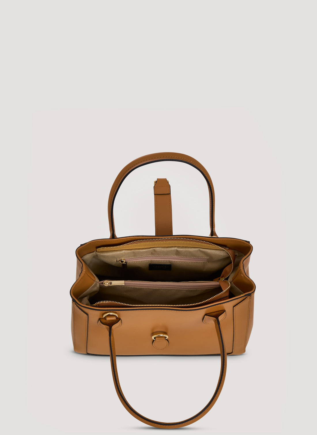 Borsa Chloe micro in pelle spazzolata Cuoio - Voemièn