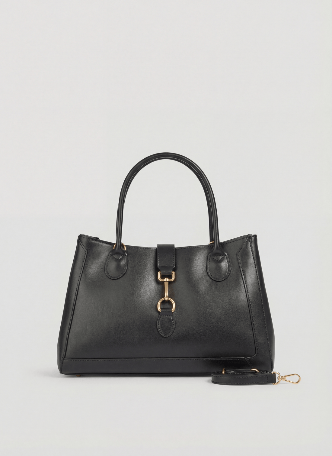Borsa Chloe Micro in Pelle Spazzolata Nera - Voemièn