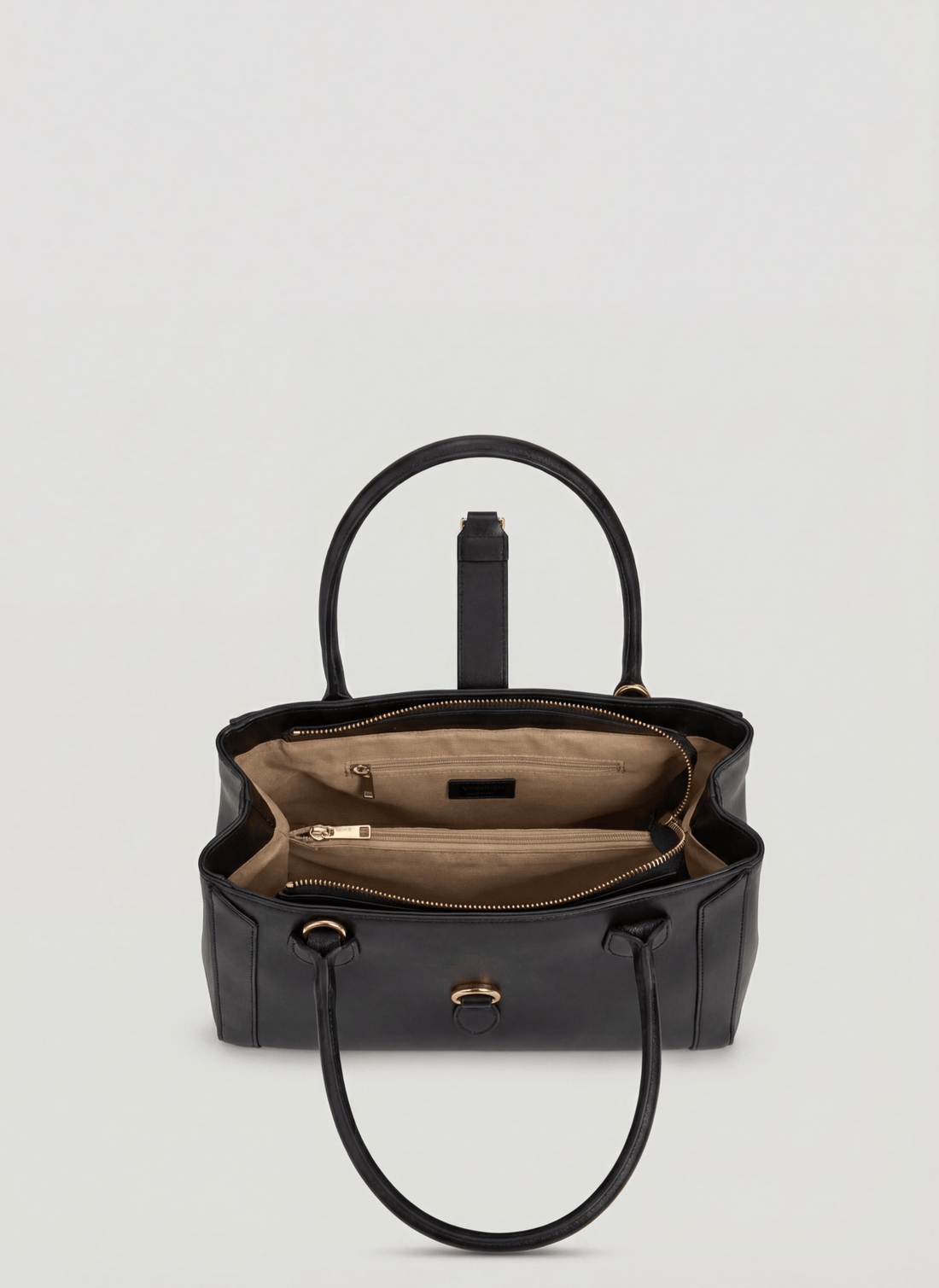 Borsa Chloe Micro in Pelle Spazzolata Nera - Voemièn