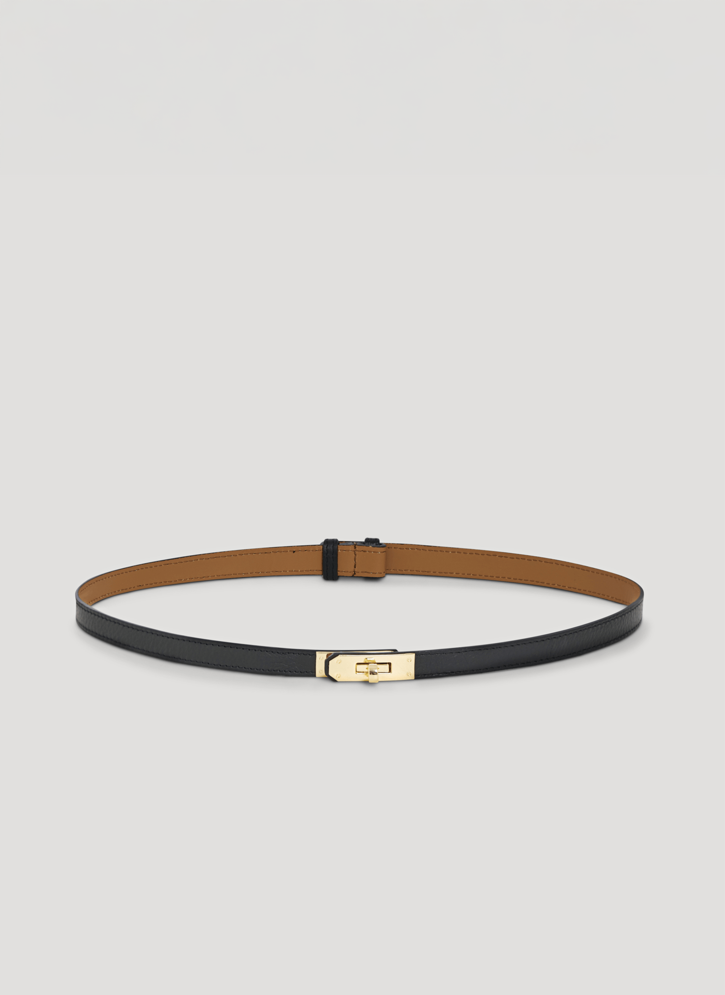 Cintura Baronne in pelle Nera Gift - Voemièn