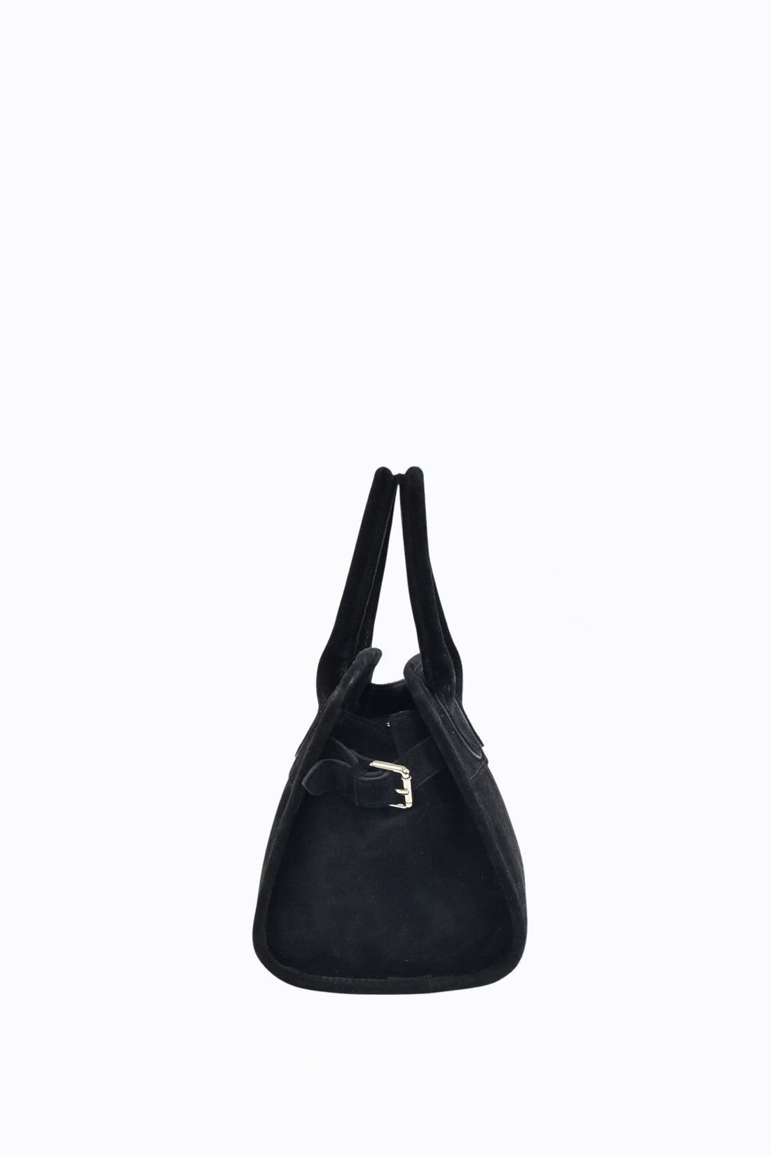 Borsa Delilah in Camoscio Nero