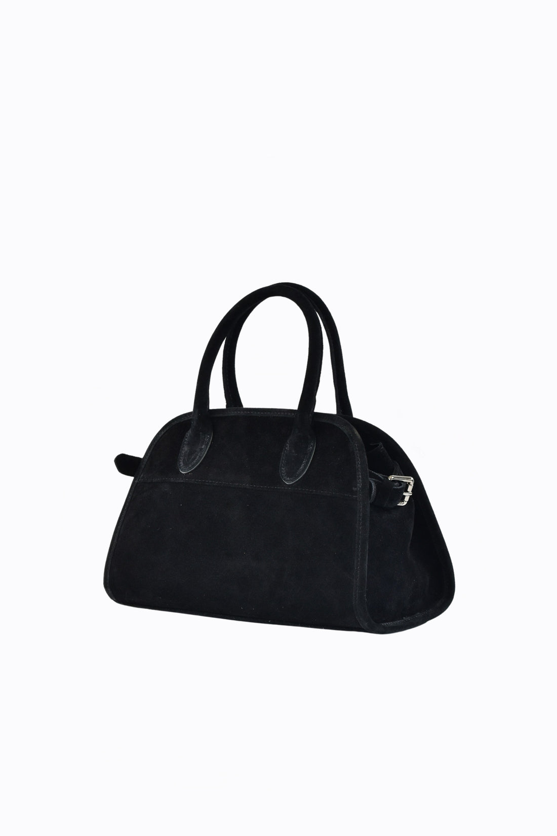 Borsa Delilah in Camoscio Nero