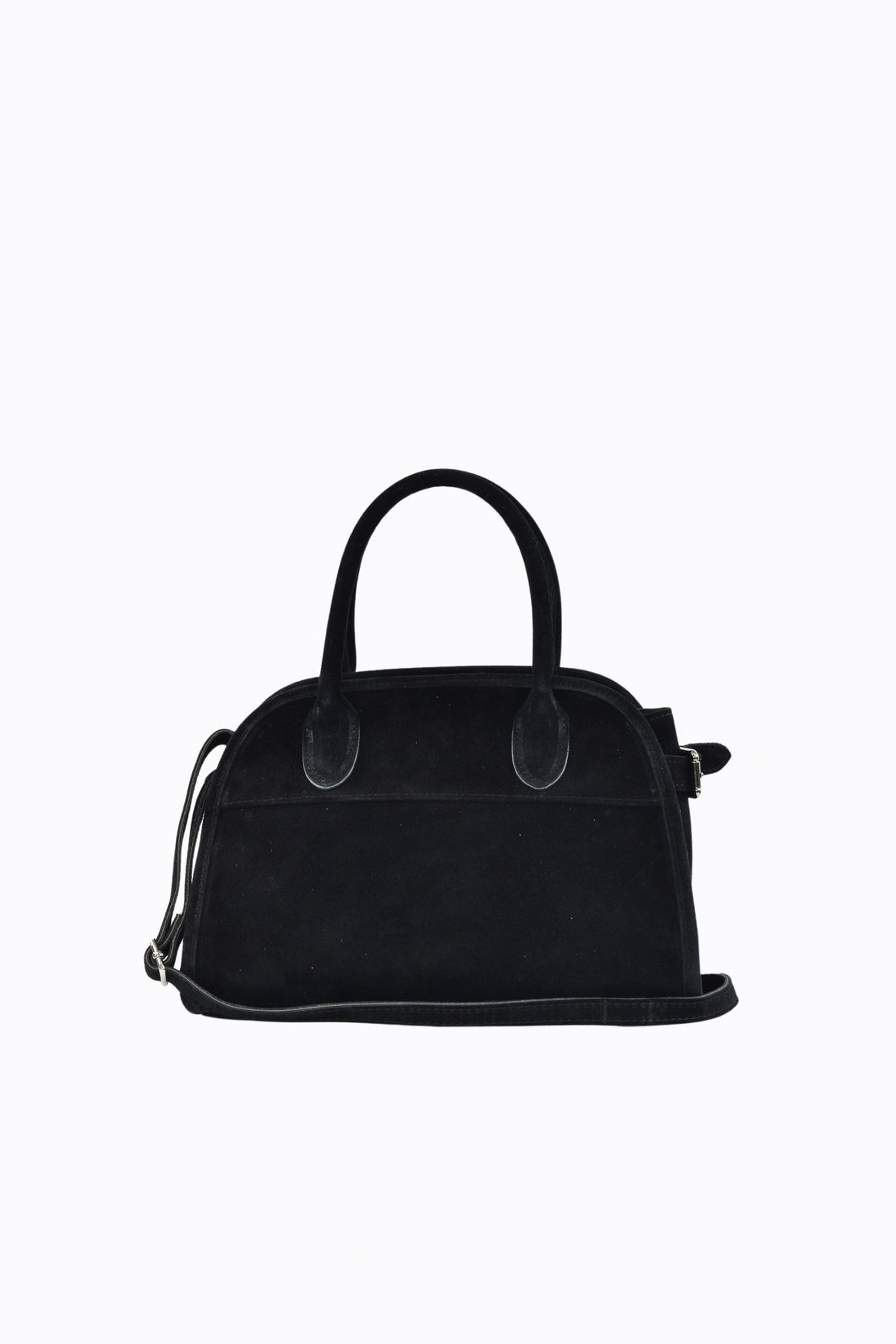 Borsa Delilah in Camoscio Nero