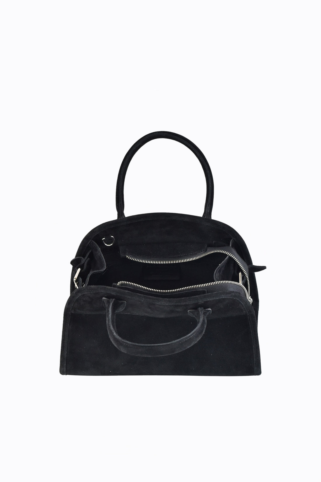 Borsa Delilah in Camoscio Nero