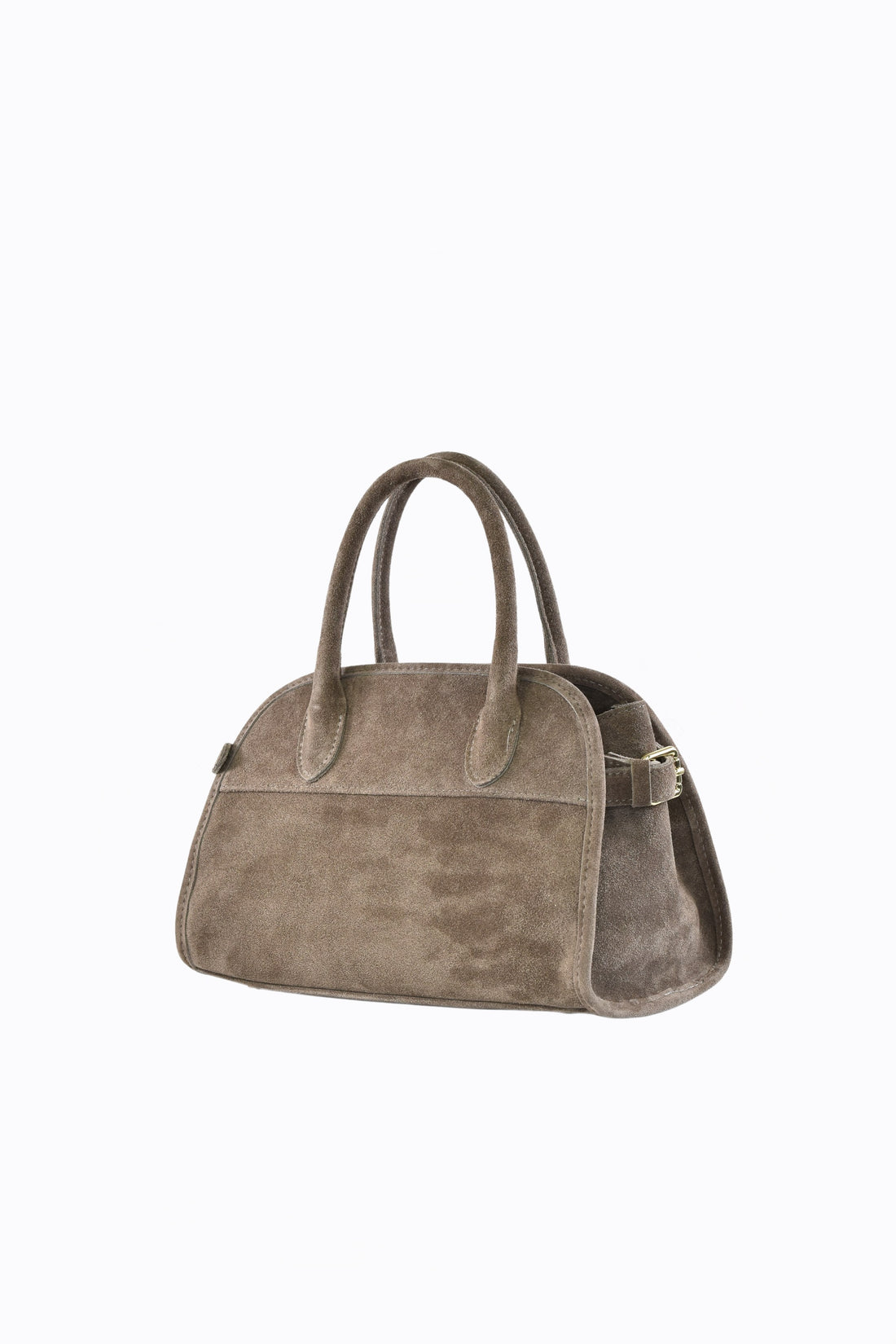 Borsa Delilah in Camoscio Taupe