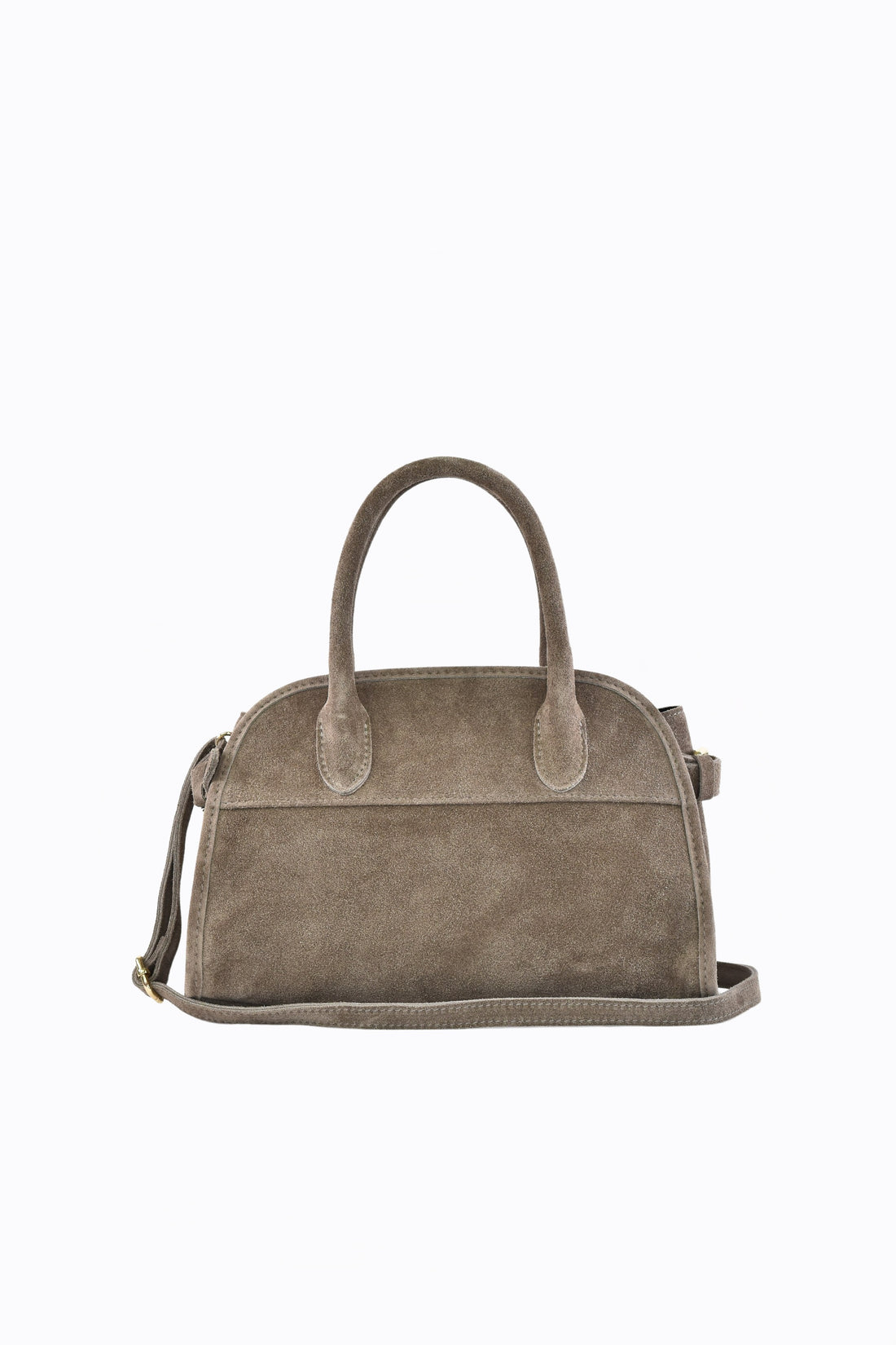 Borsa Delilah in Camoscio Taupe