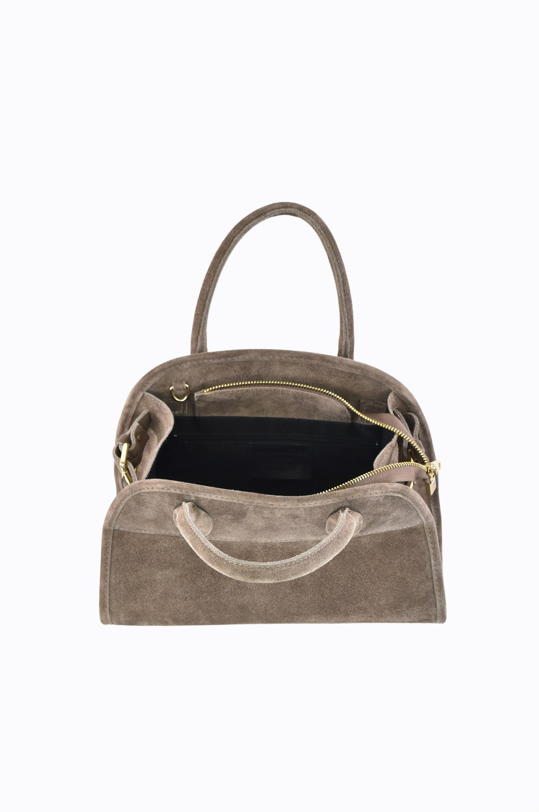 Borsa Delilah in Camoscio Taupe