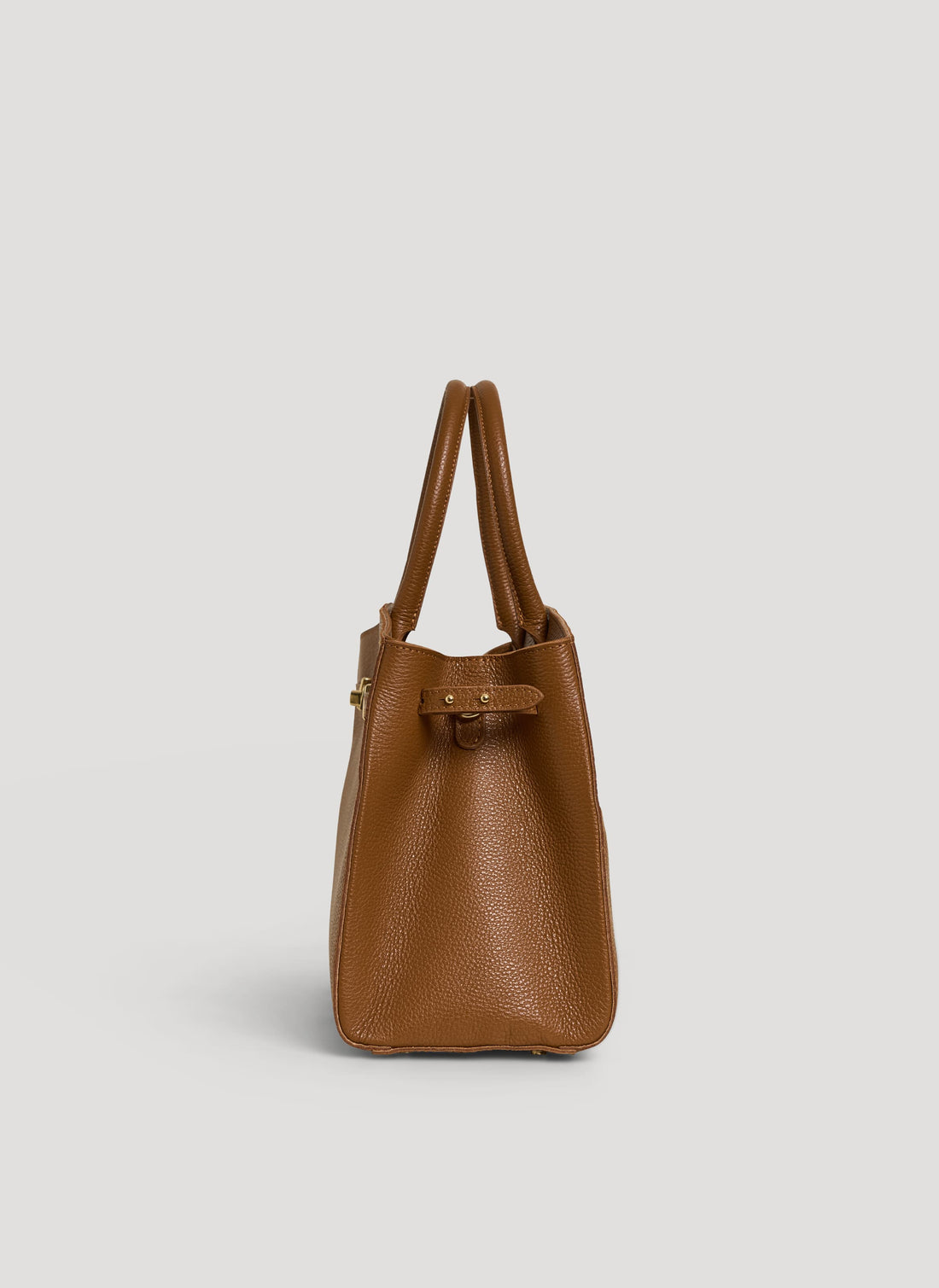 Borsa Driade in Pelle Dollaro Cuoio - Voemièn