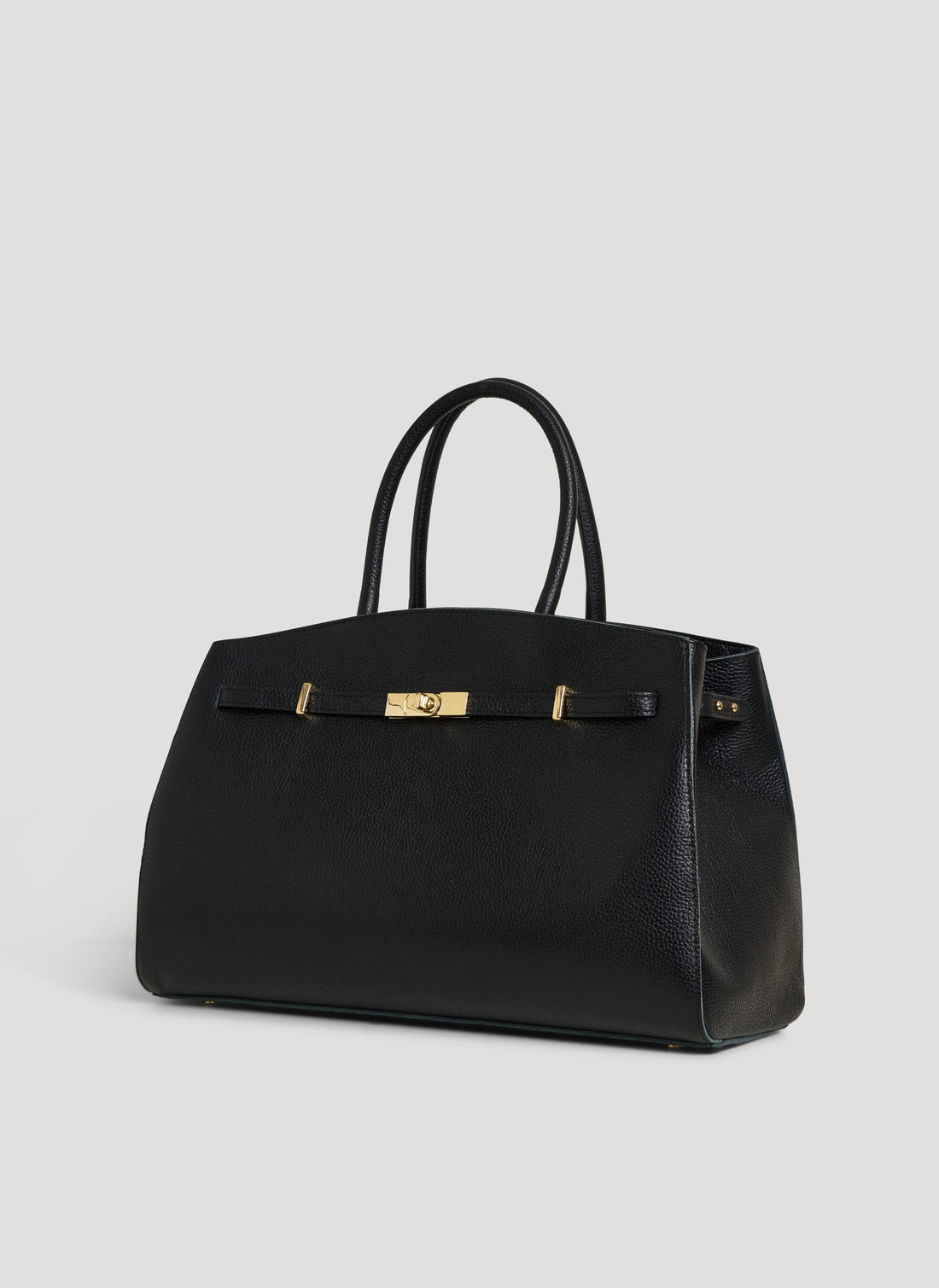 Borsa Driade in Pelle Dollaro Nera - Voemièn