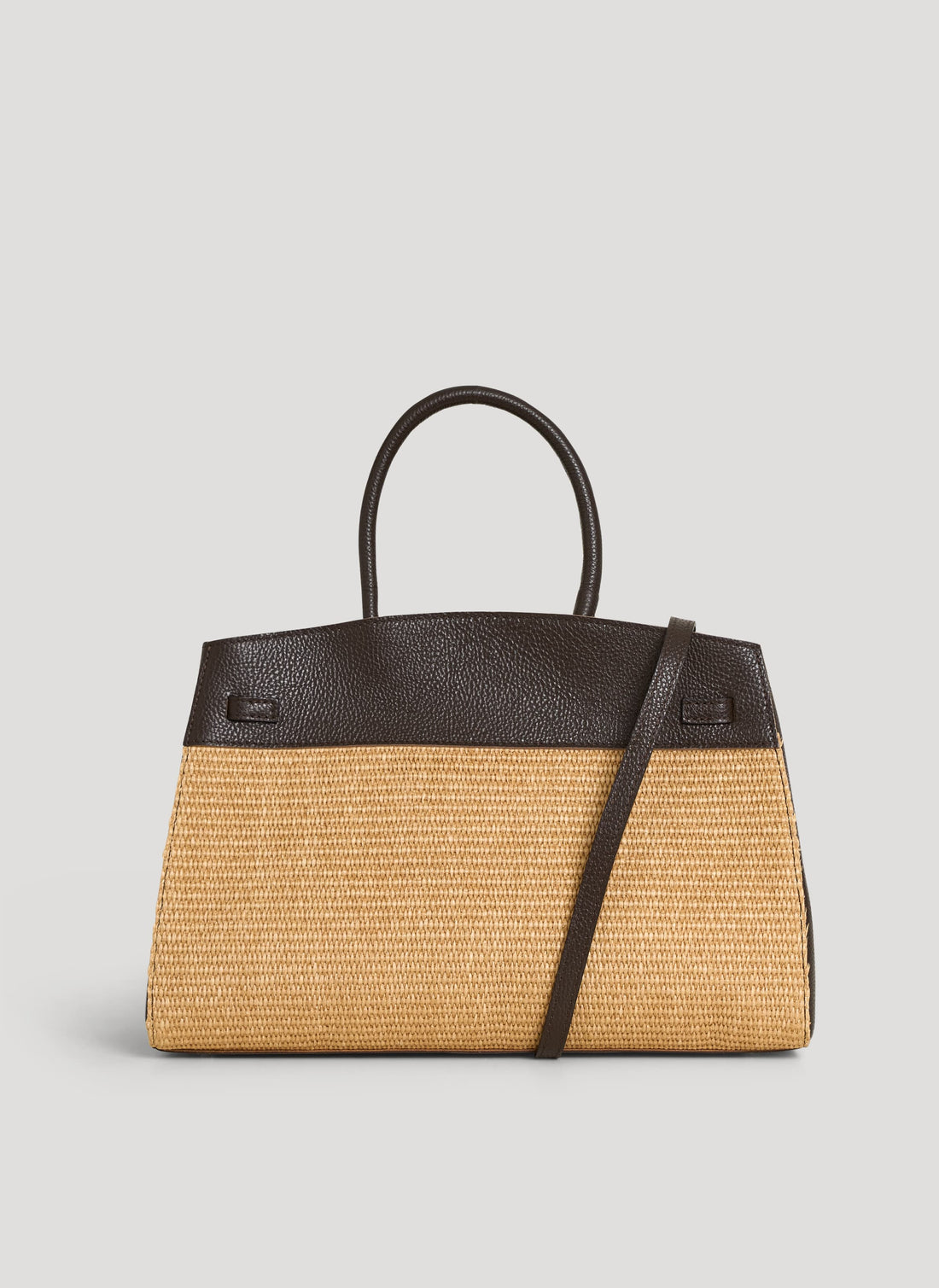 Borsa Driade in Pelle e Rafia Testa di Moro - Voemièn