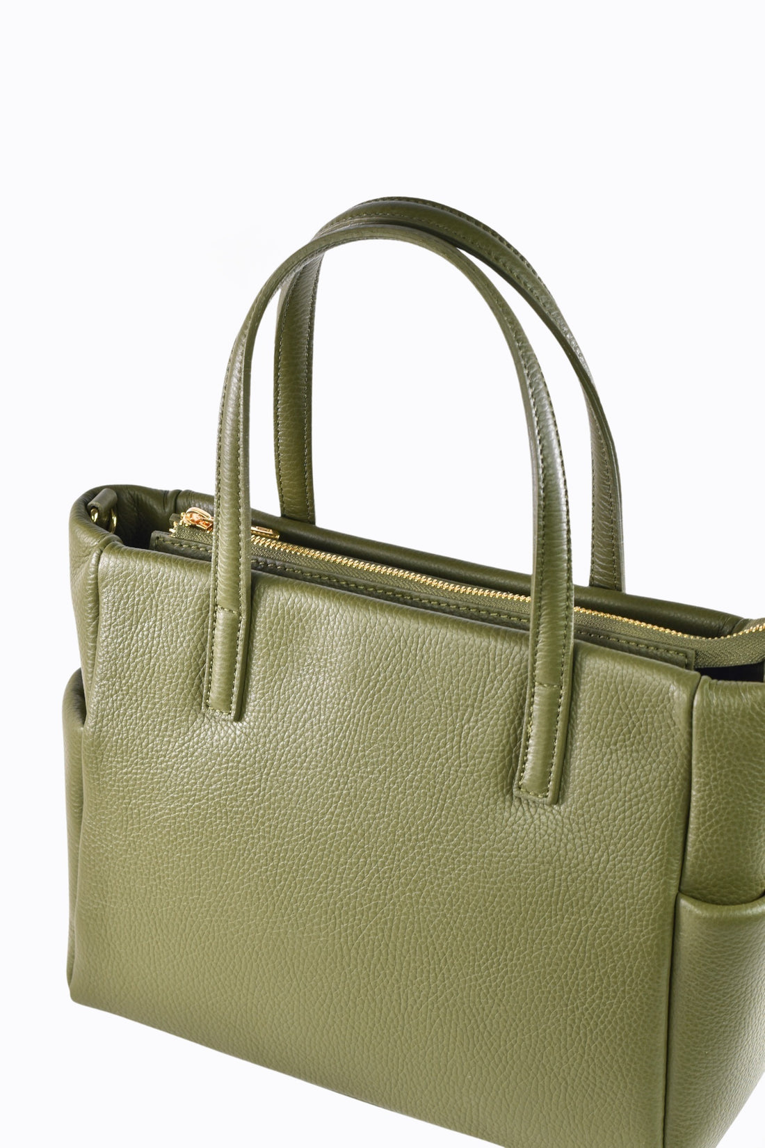 Diana bag in Dollar leather Olive green