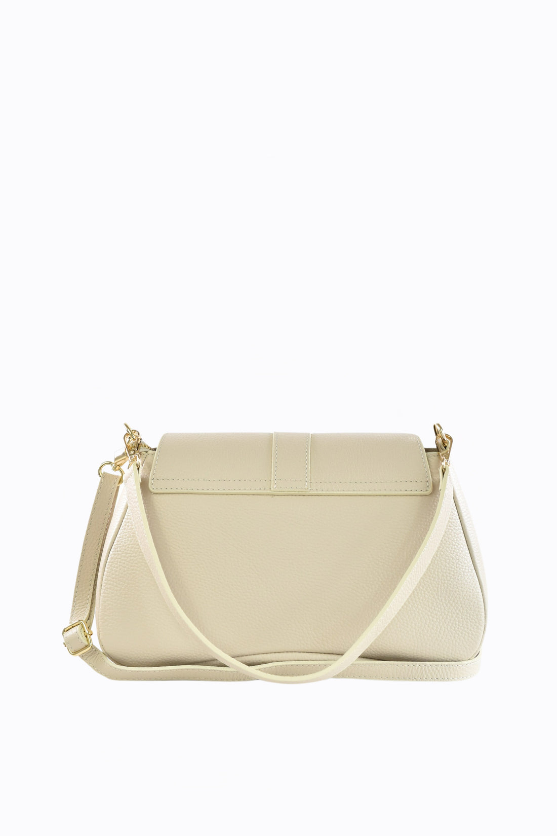 Borsa Clara in pelle Dollaro Beige