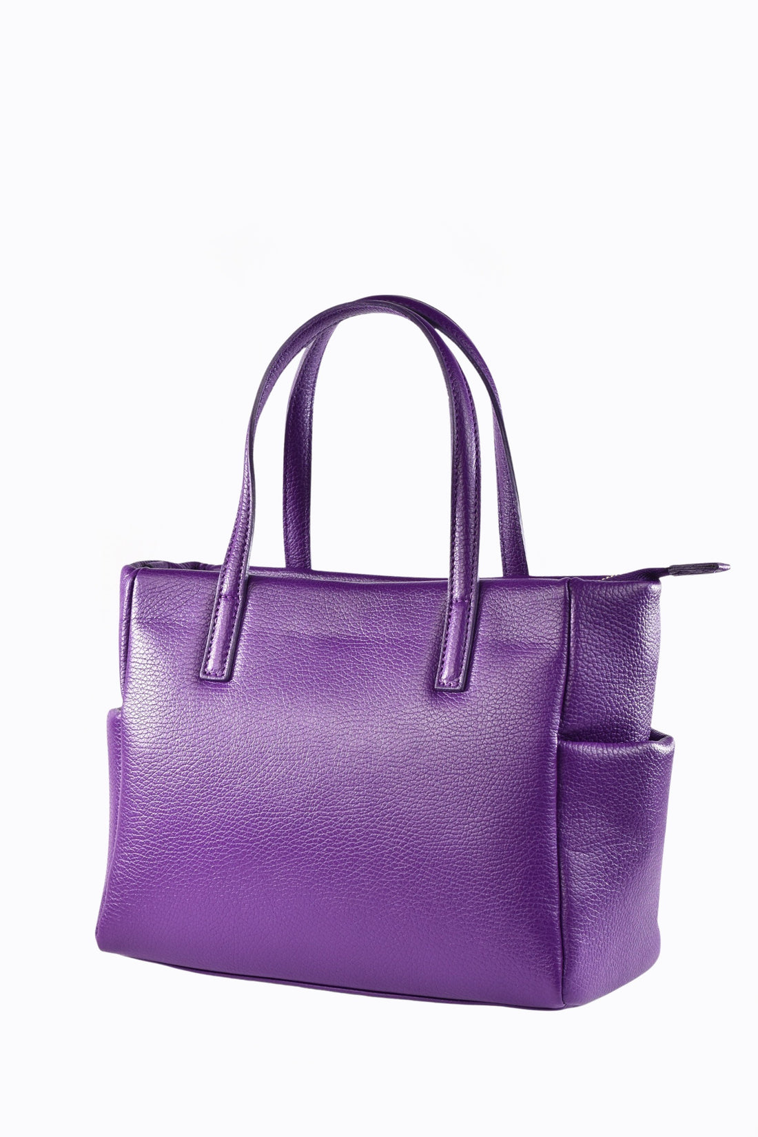 Diana bag in Purple Dollar leather