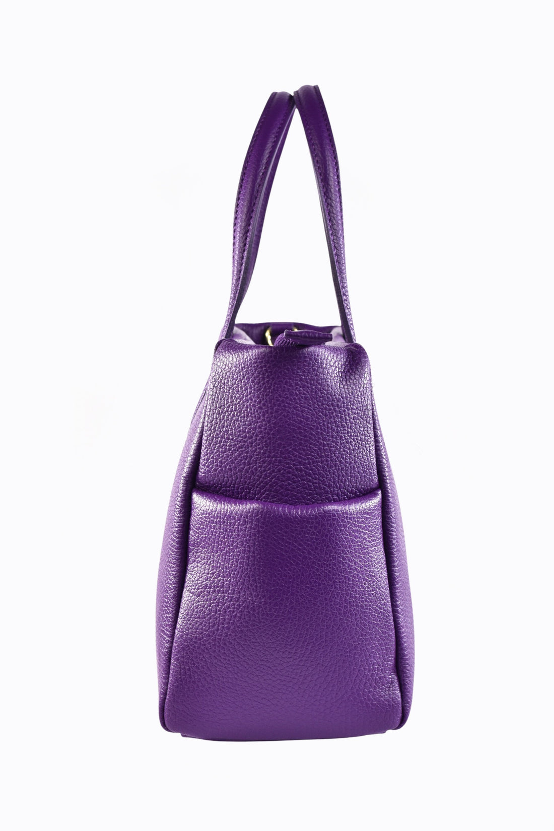 Diana bag in Purple Dollar leather