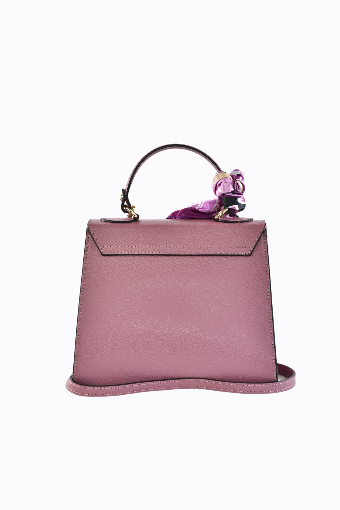 Borsa Marigold in pelle Saffiano Rosa Antico