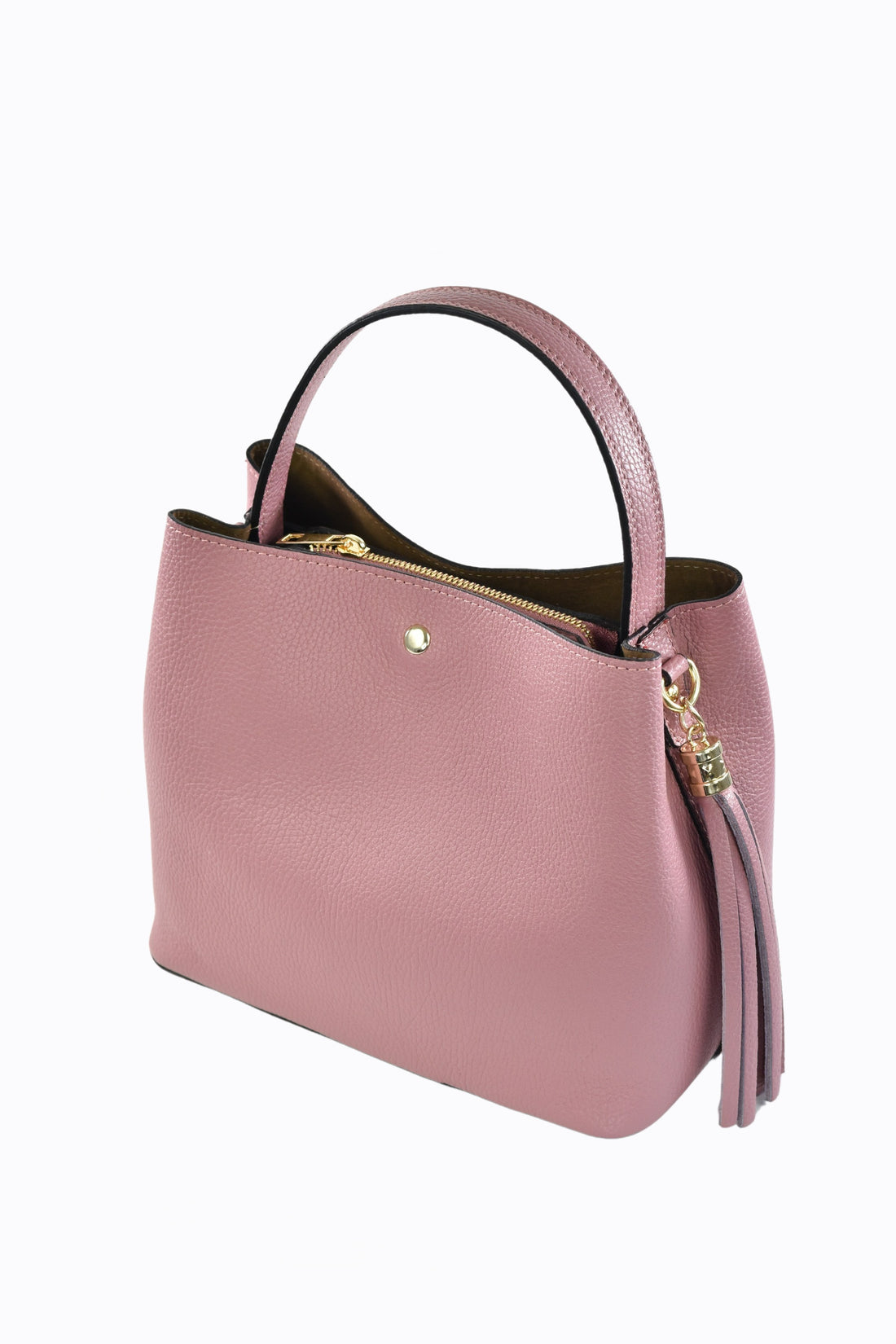 Borsa Kendy in pelle Dollaro Rosa Antico