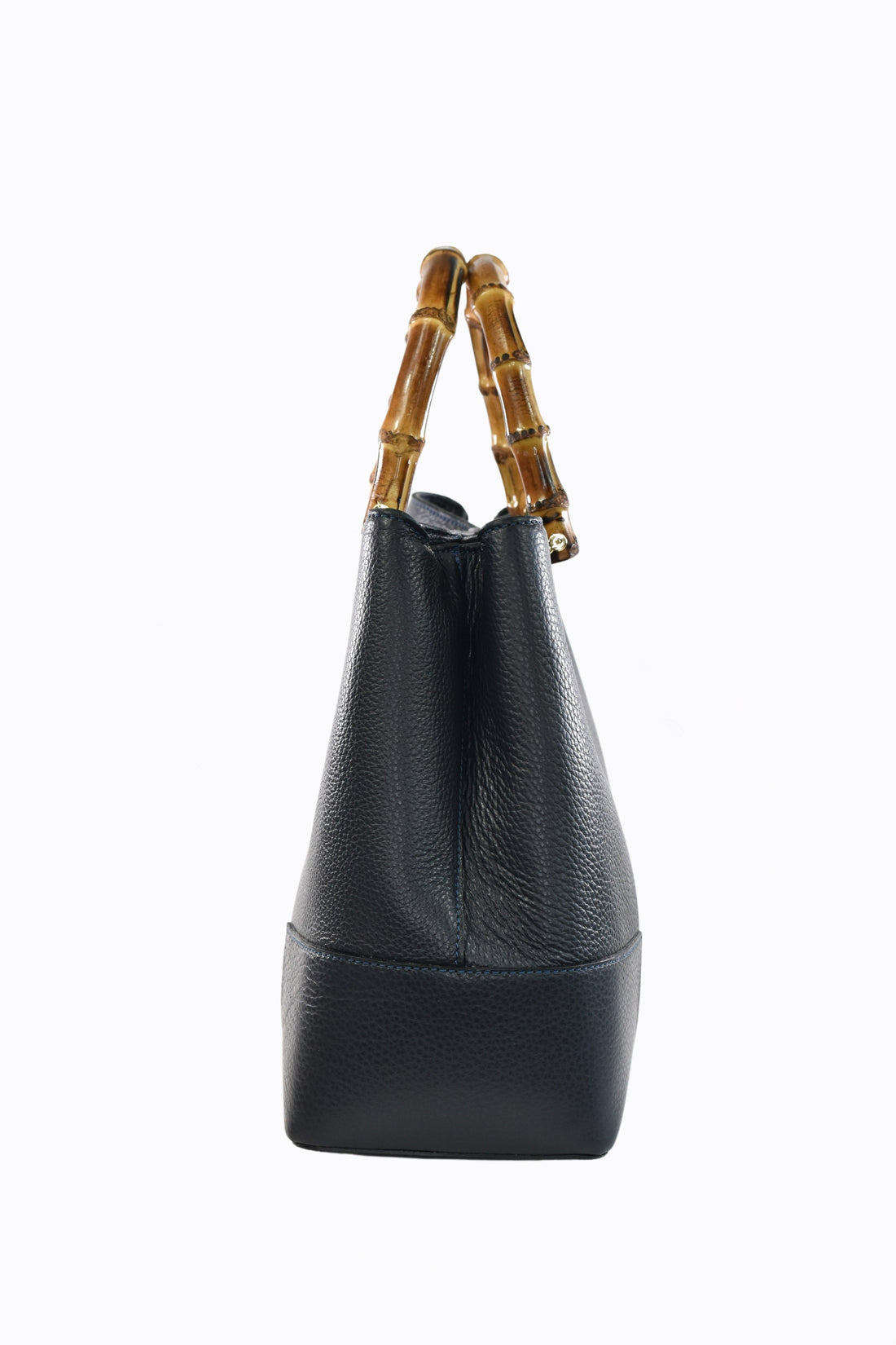 Borsa Bamboo Babe in pelle Dollaro Blu Navy