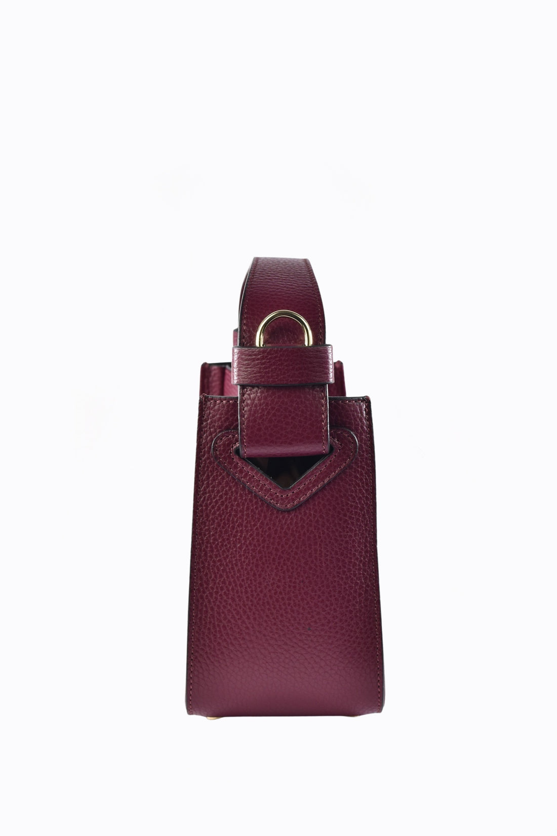 Kendall bag in Plum Dollar leather