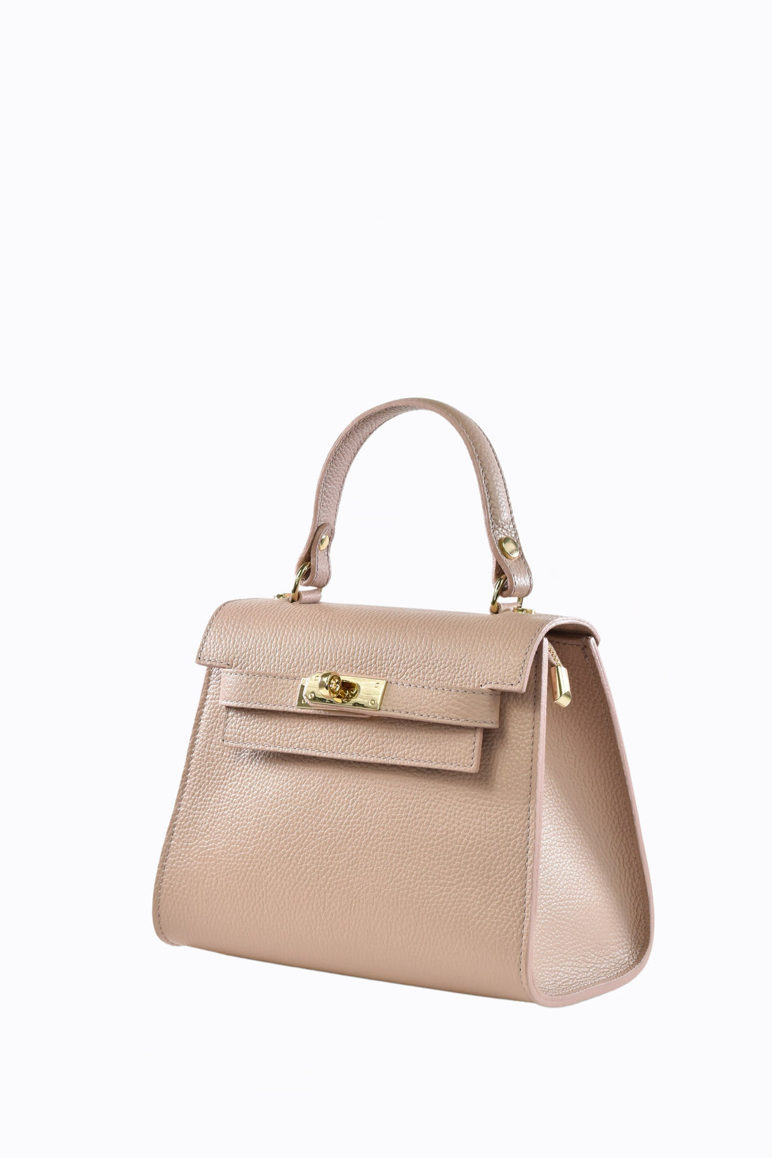 Sac Freydis en cuir dollar Beige