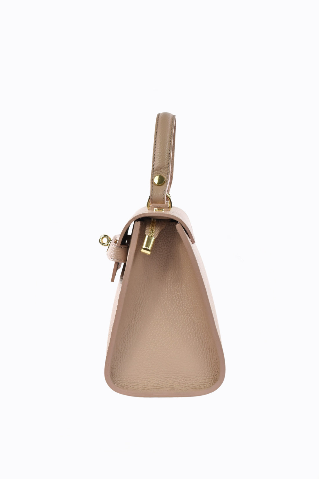 Sac Freydis en cuir dollar Beige