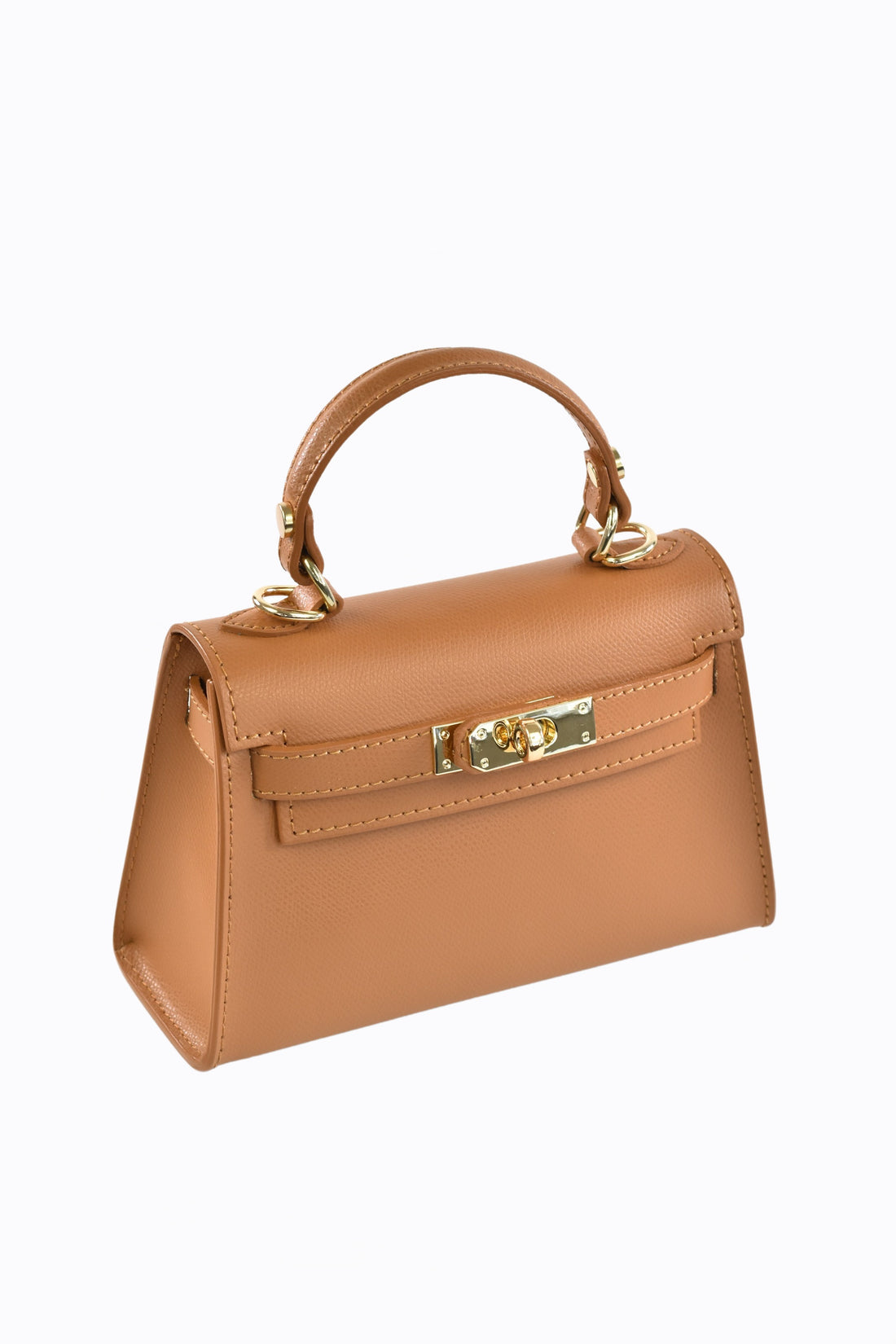 Sac Freydis en cuir dollar Beige