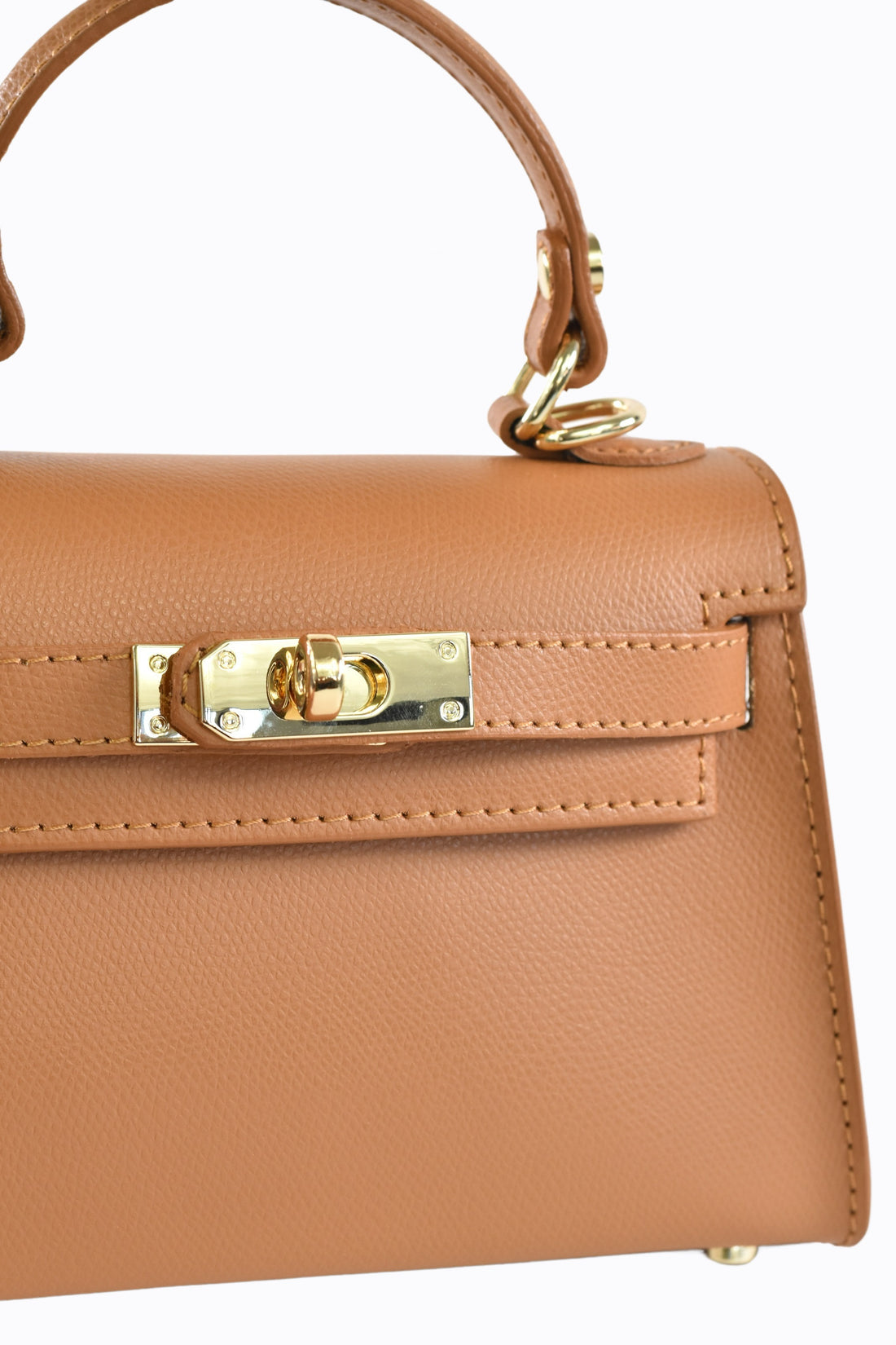 Freydis bag in Beige dollar leather