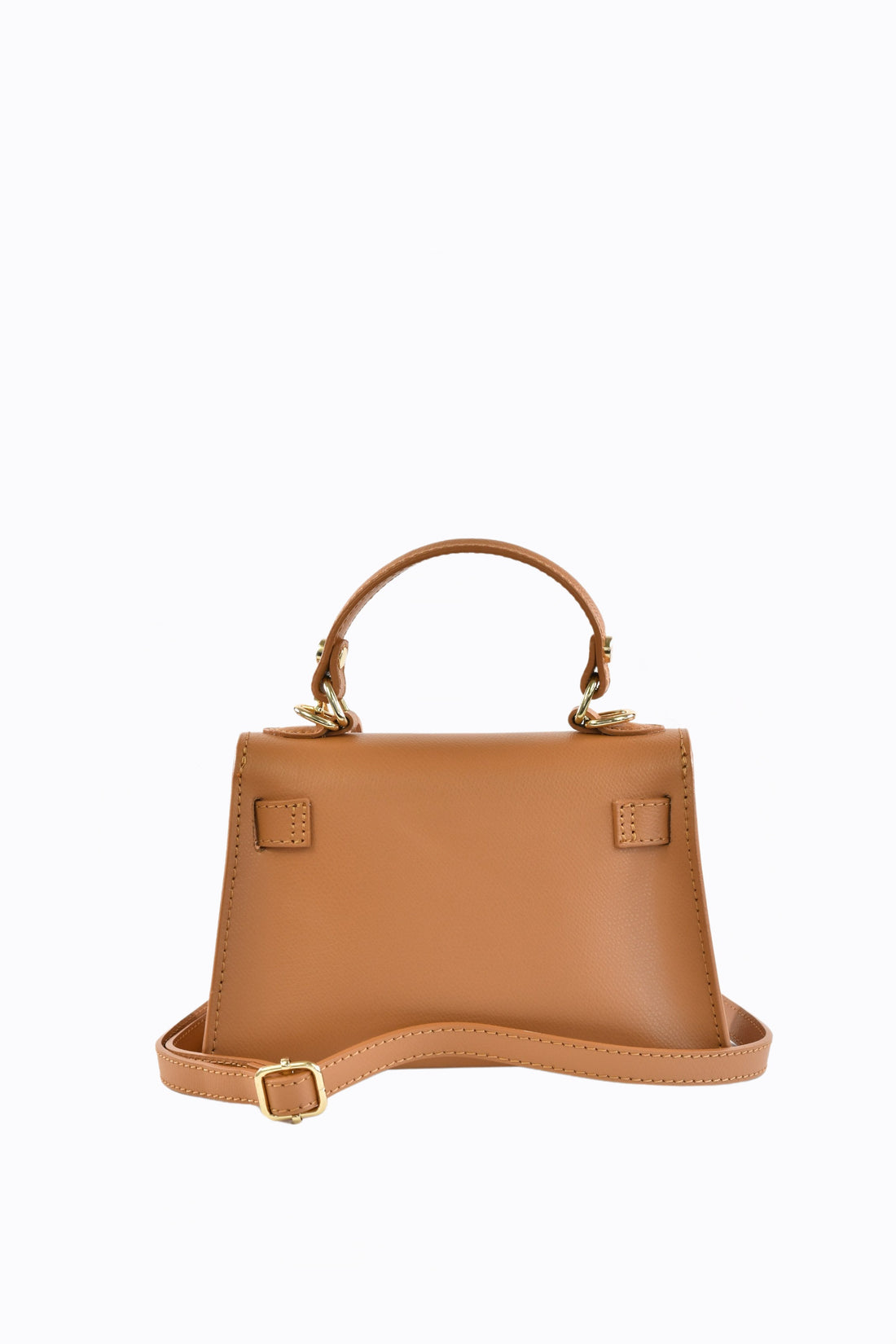 Sac Freydis en cuir dollar Beige