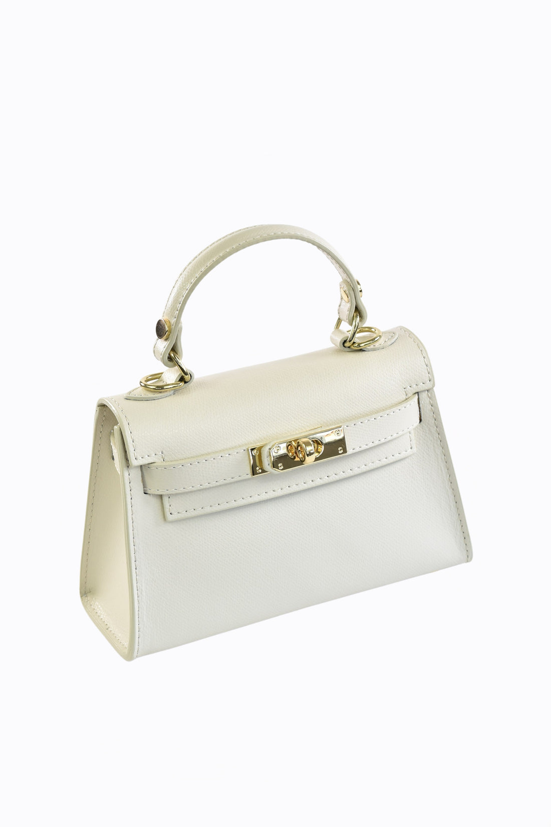 Sac Freydis en cuir dollar Beige