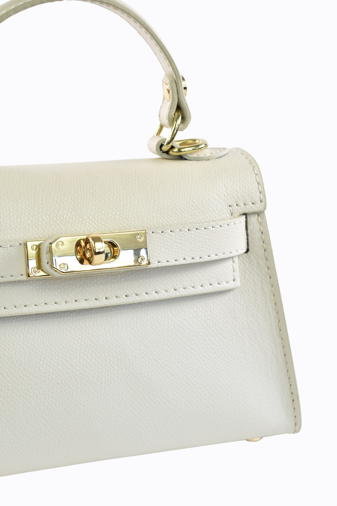 Sac Freydis en cuir dollar Beige