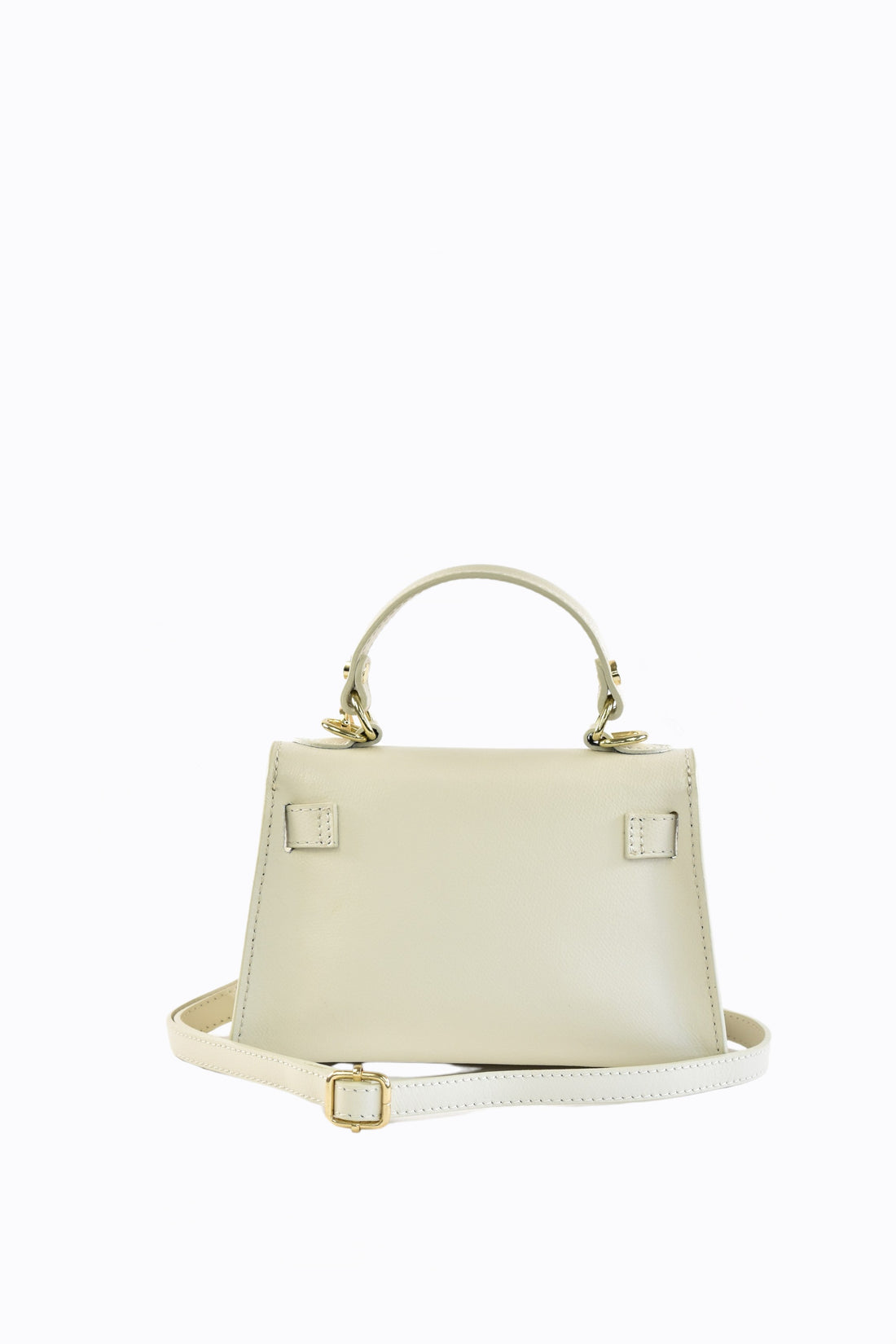 Sac Freydis en cuir dollar Beige