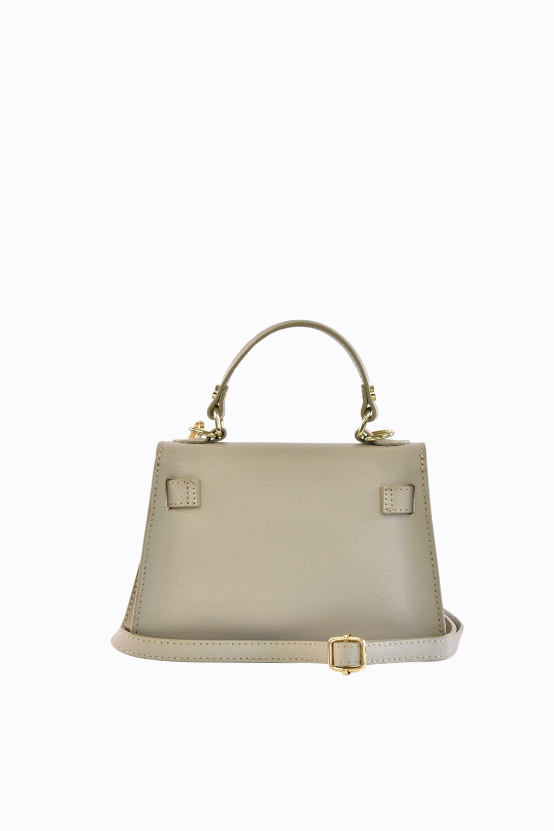 Sac Freydis en cuir dollar Beige