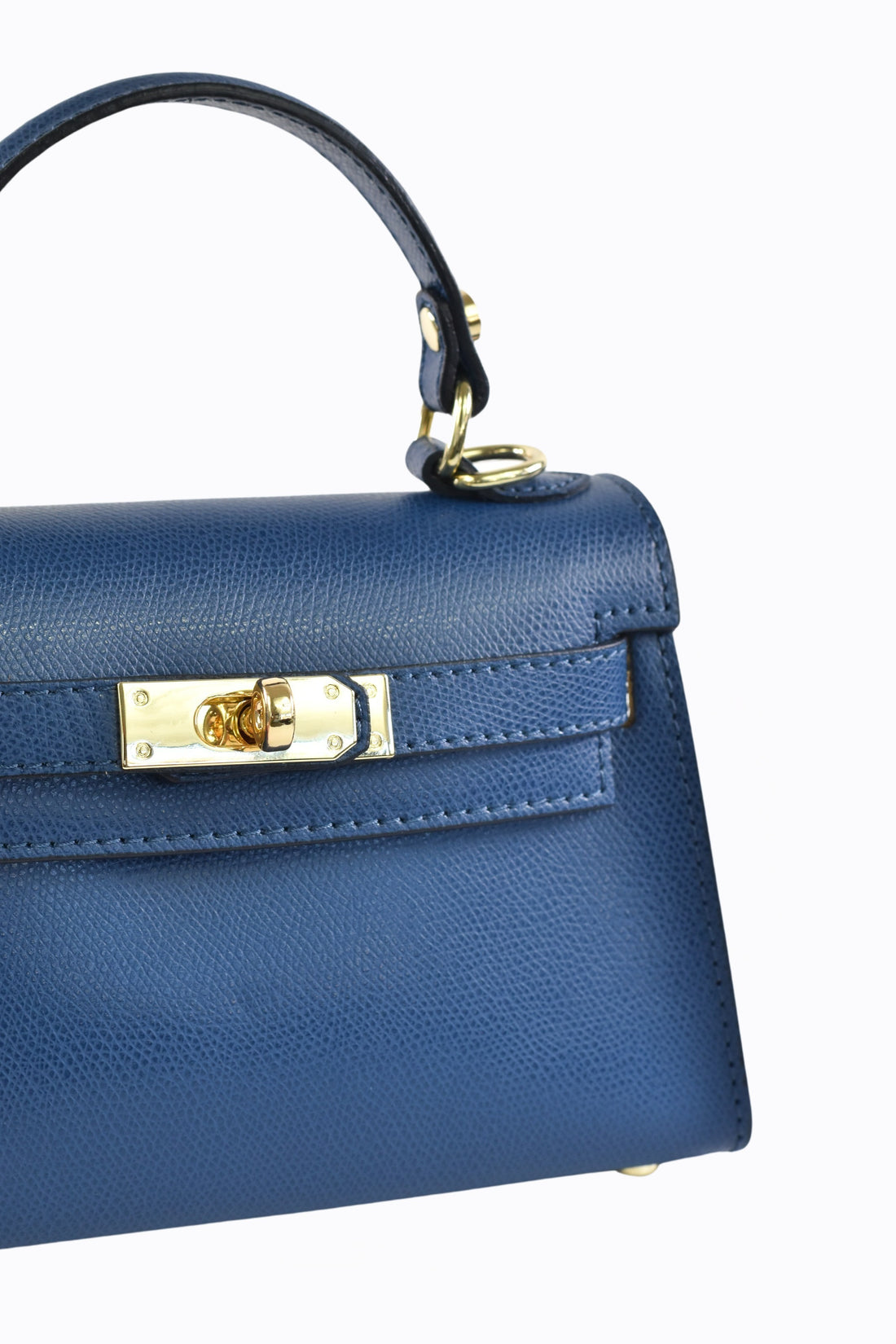 Borsa Victoria in pelle Epson Blu Navy