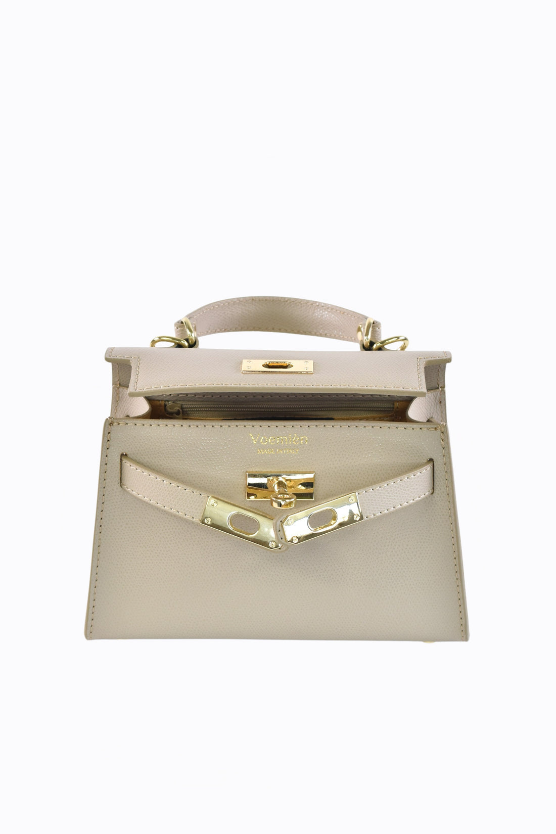 Freydis bag in Beige dollar leather