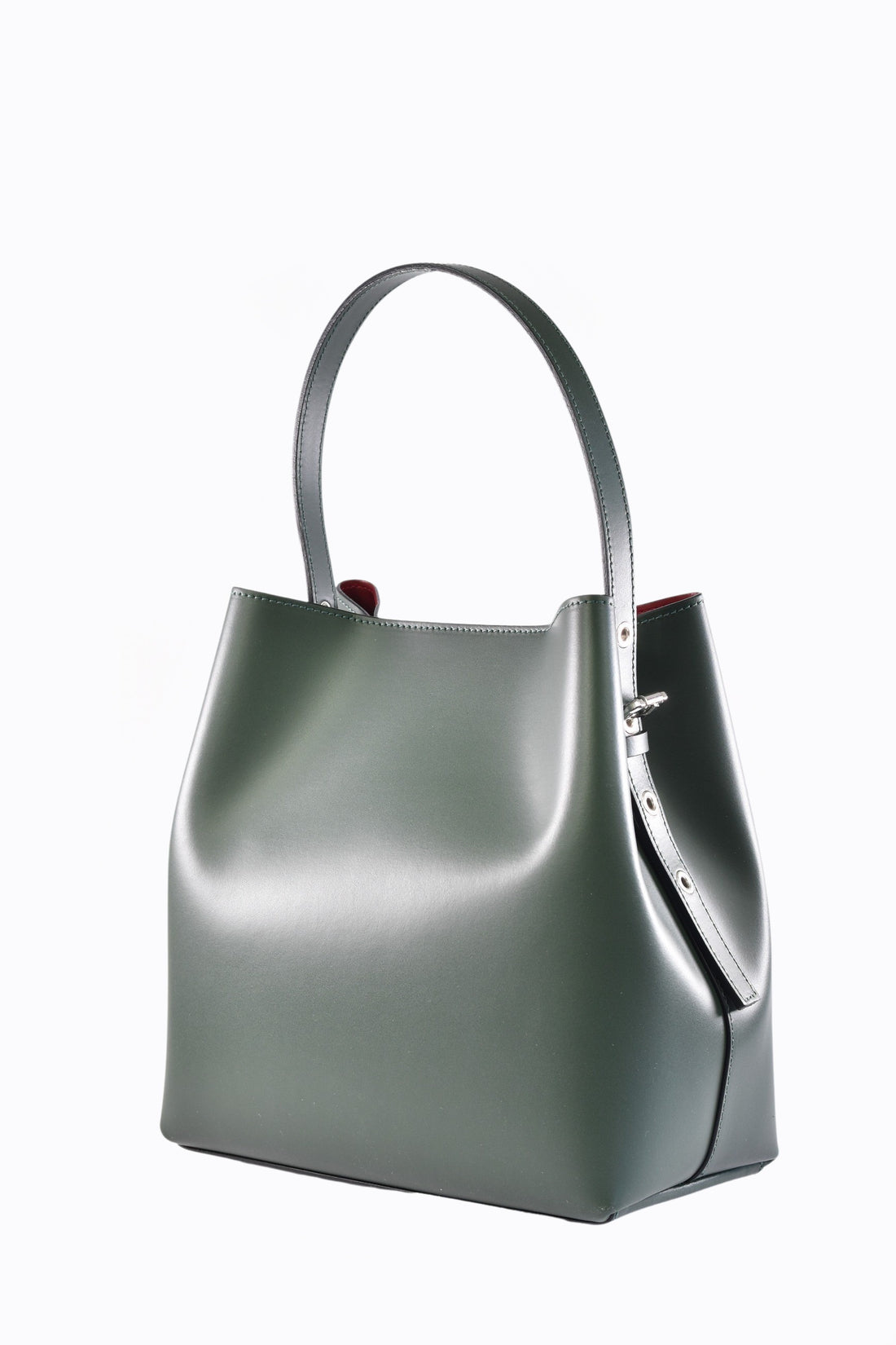 Melany bag in Forest Green brushed leather