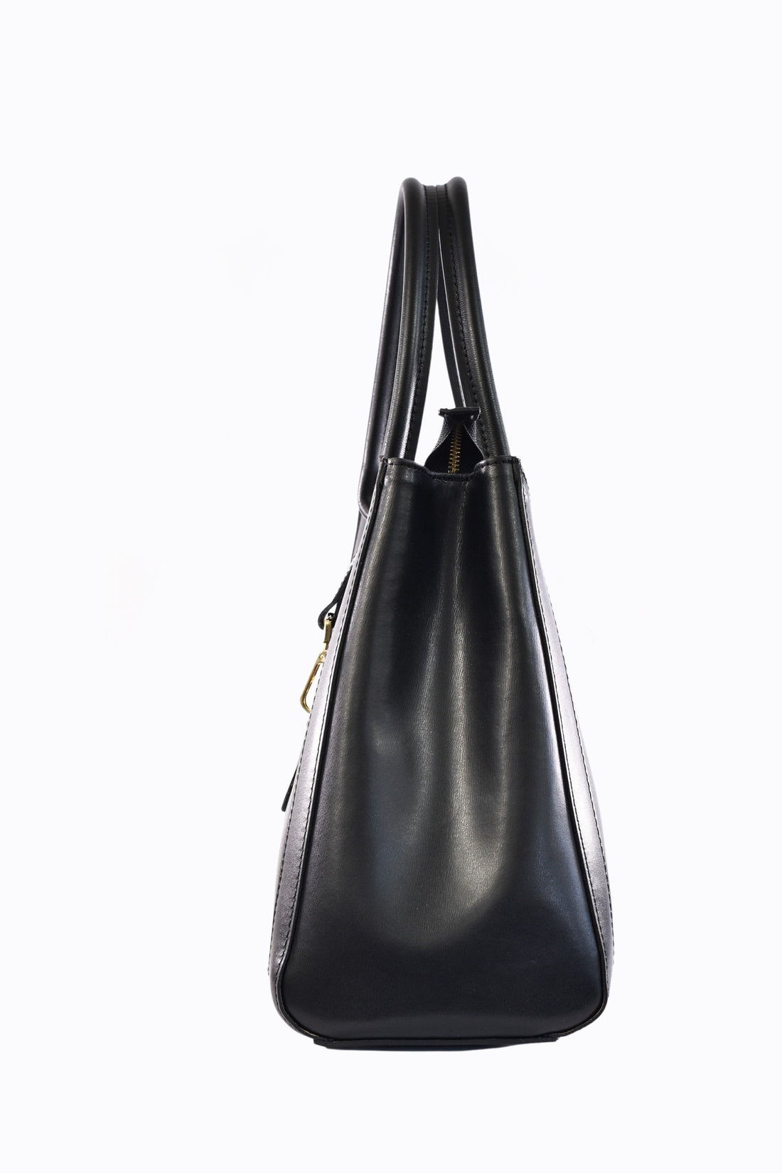 Chloe bag in black brushed leather