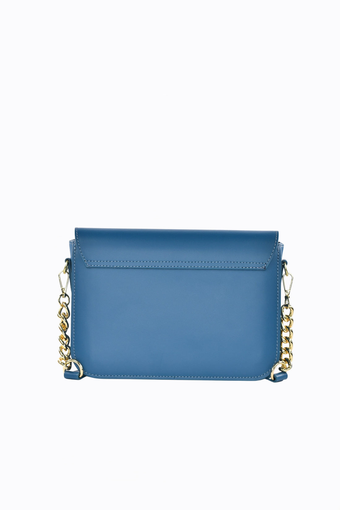 Borsa Josephine in pelle Spazzolata Blu Petrolio