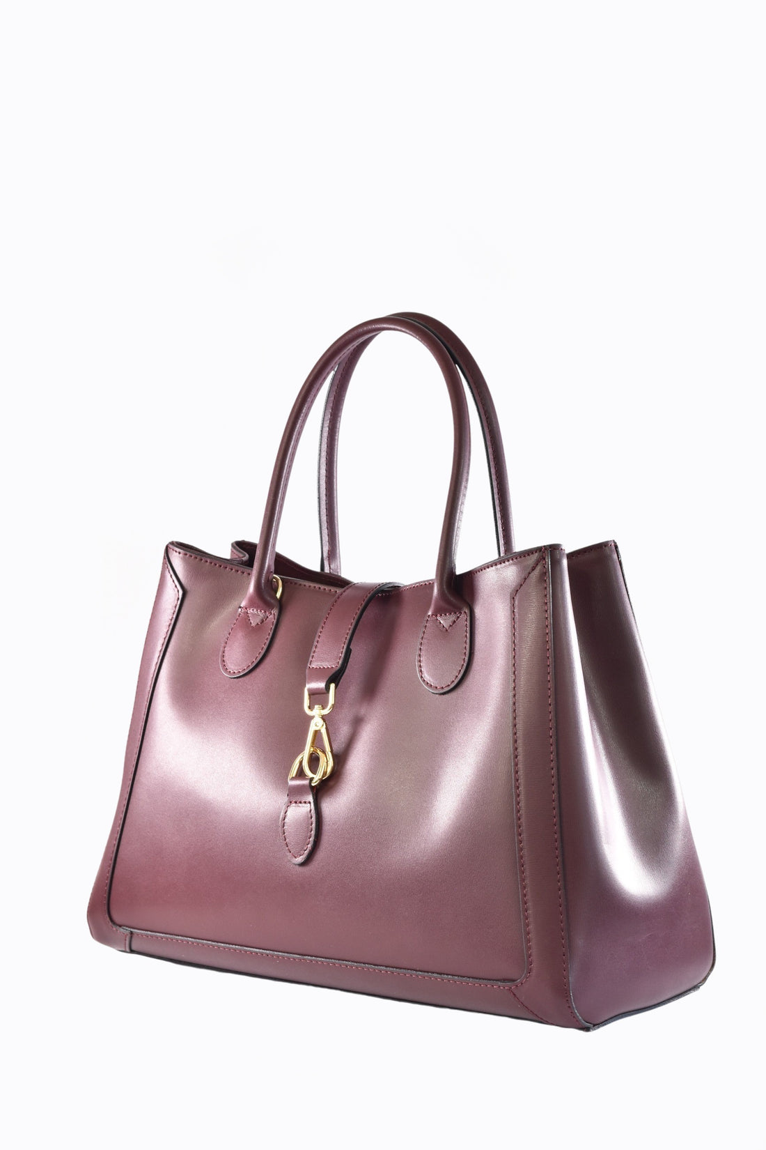 Borsa Chloe in pelle spazzolata Bordeaux