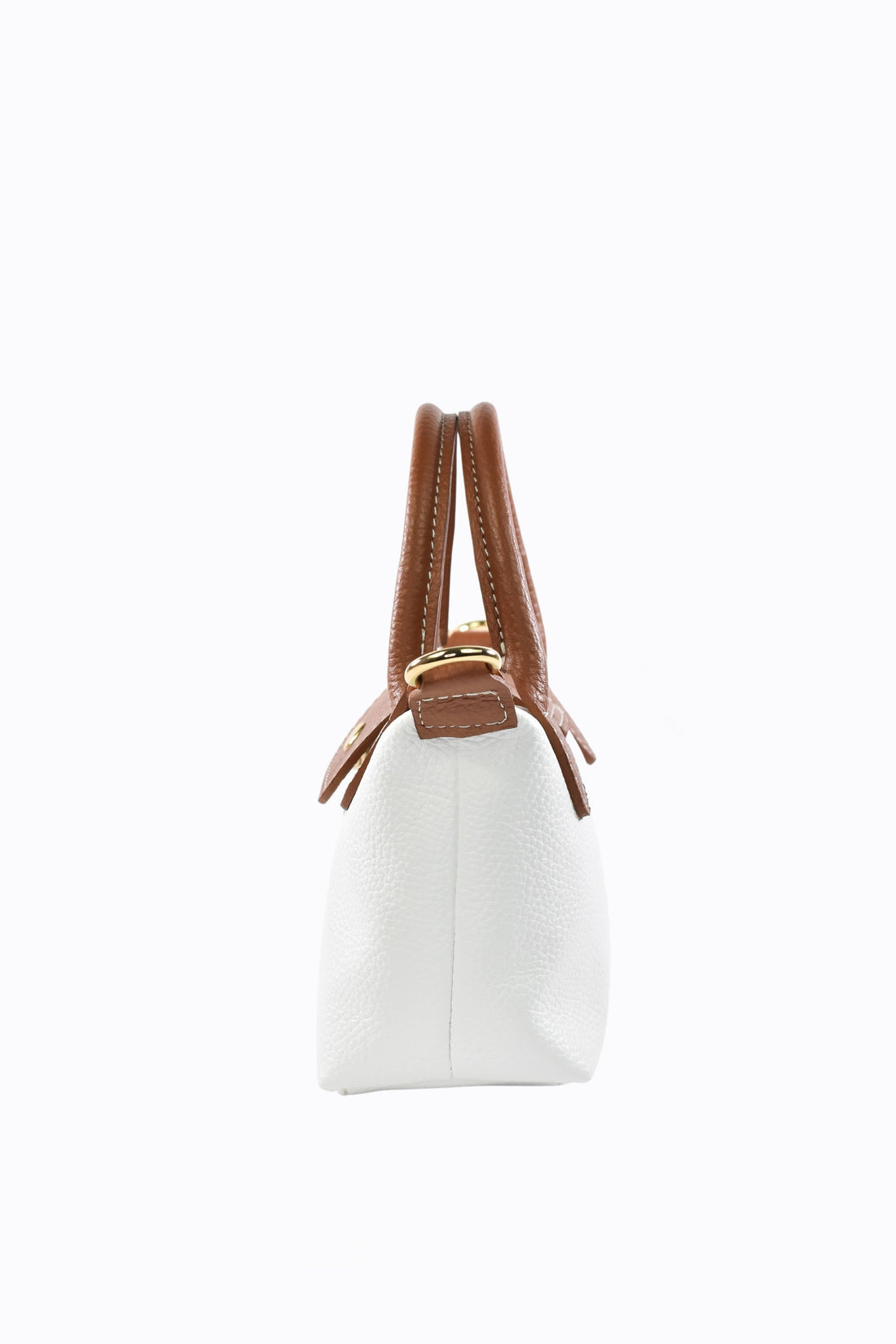 Borsa Lily in pelle Dollaro Bianco