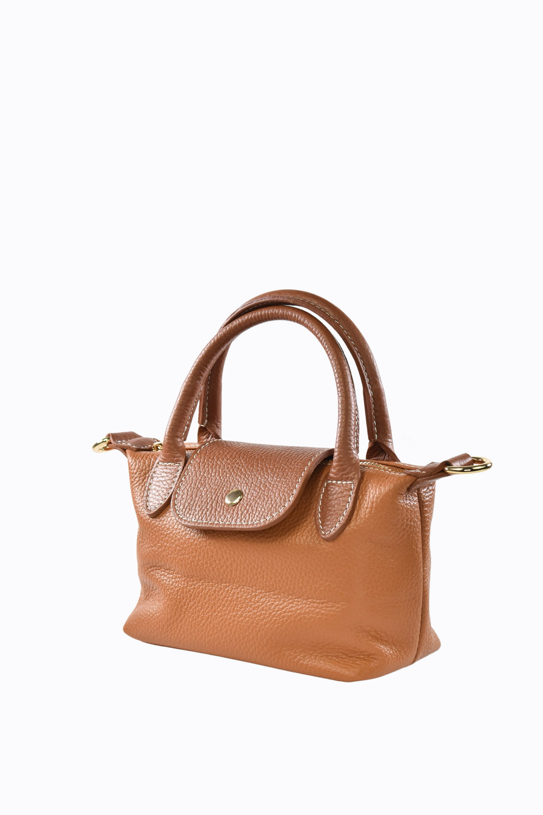 Borsa Lily in pelle Dollaro Cuoio