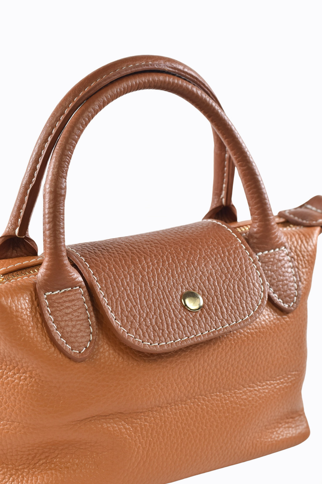 Borsa Lily in pelle Dollaro Cuoio