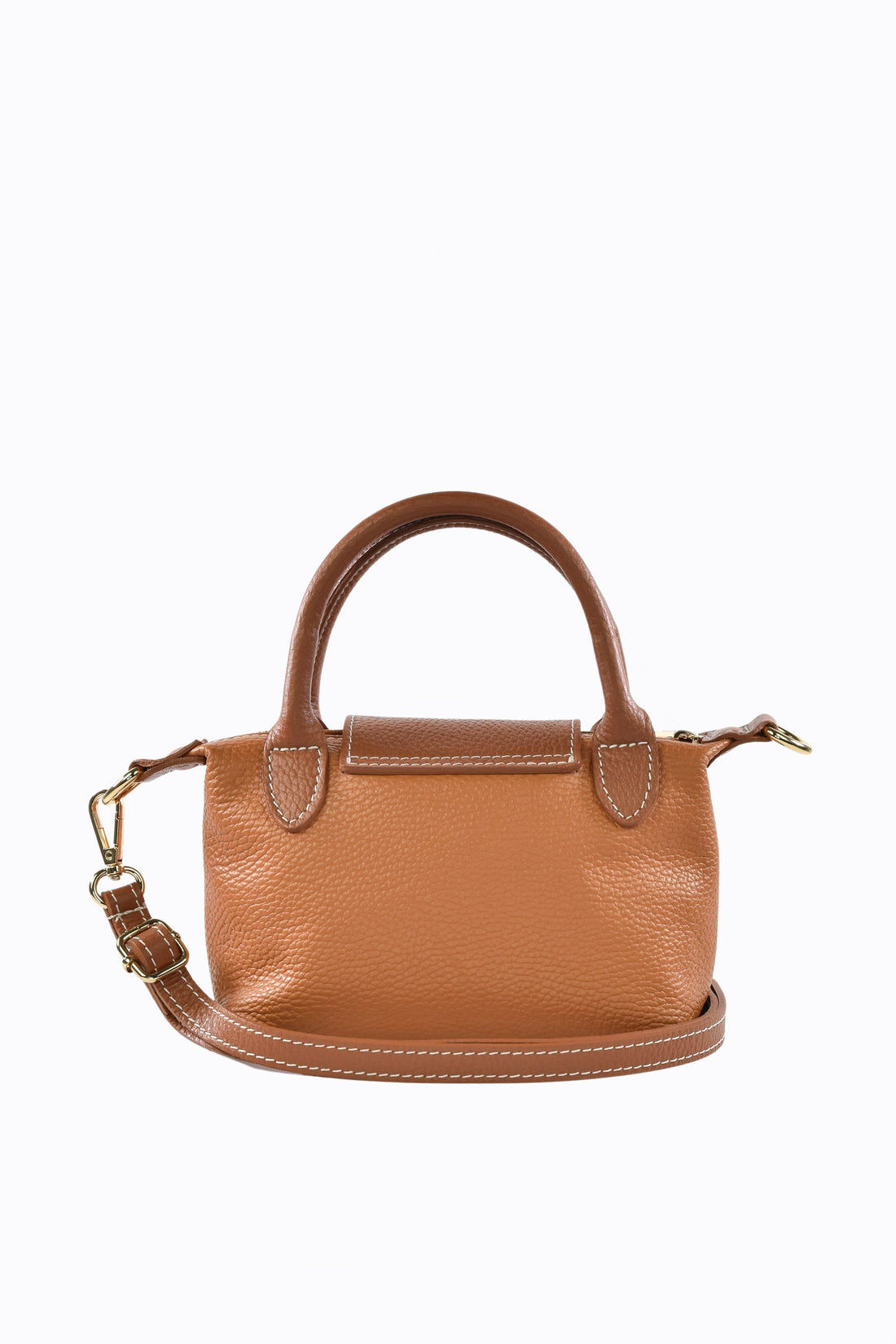 Borsa Lily in pelle Dollaro Cuoio