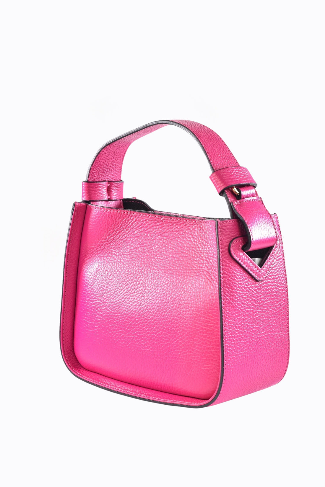 Kendall bag in Fuchsia Dollar leather