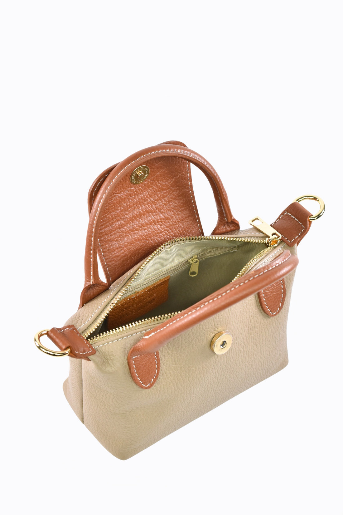 Grace bag in sugar paper dollar leather