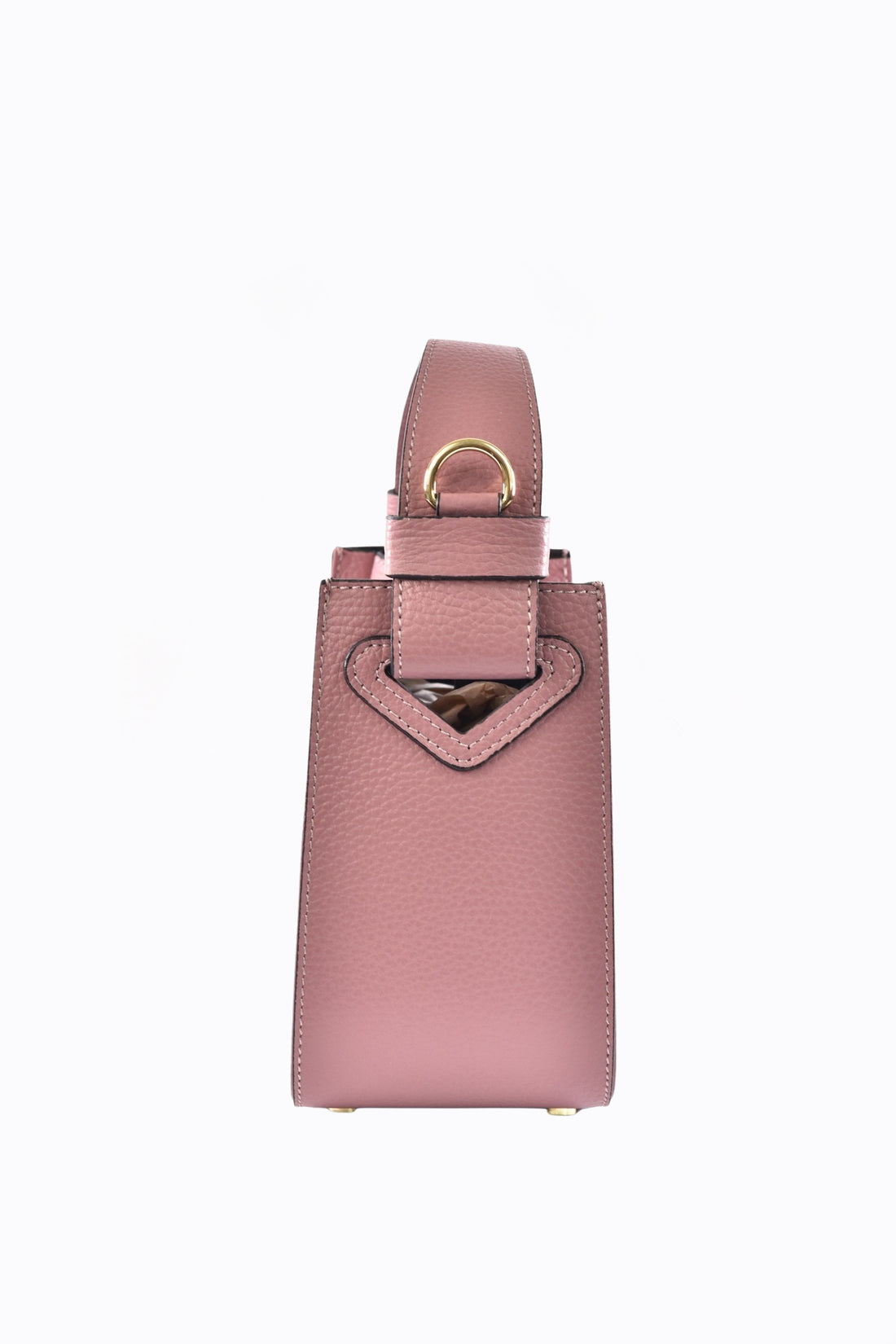 Kendall bag in antique pink dollar leather