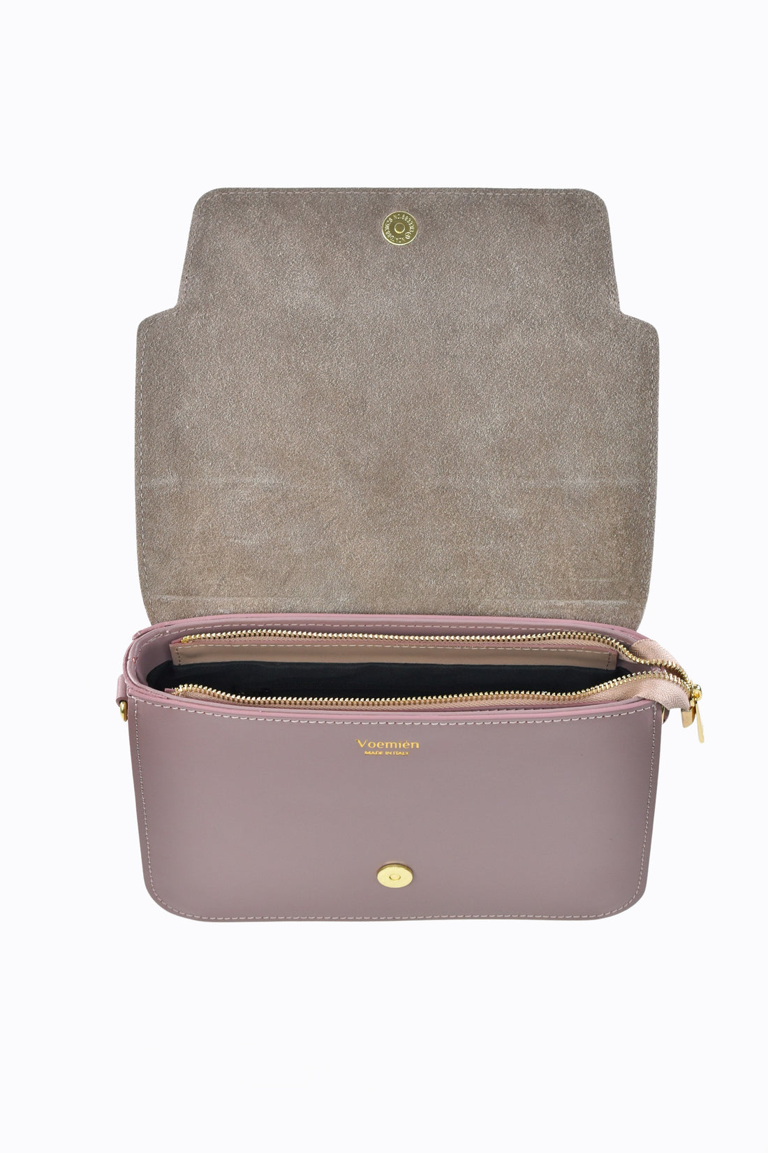 Borsa Josephine in pelle Spazzolata Rosa Cipria