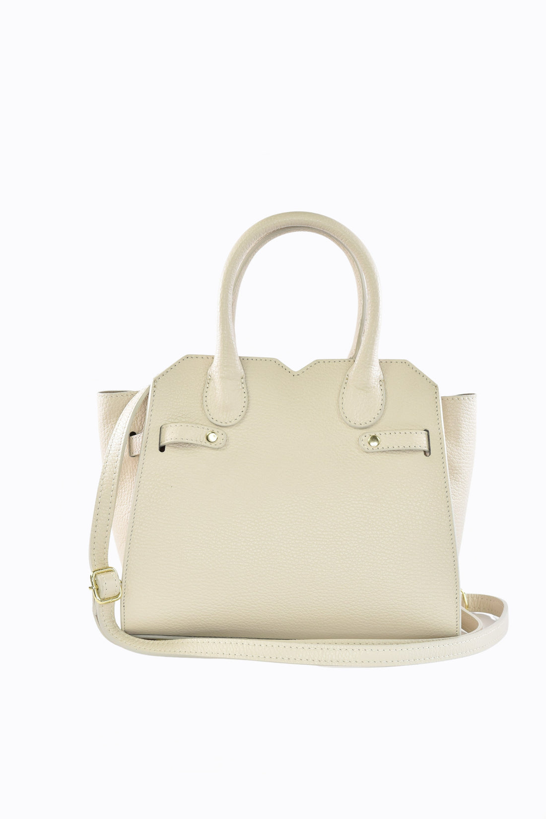 Borsa Meredith in pelle Togo Beige